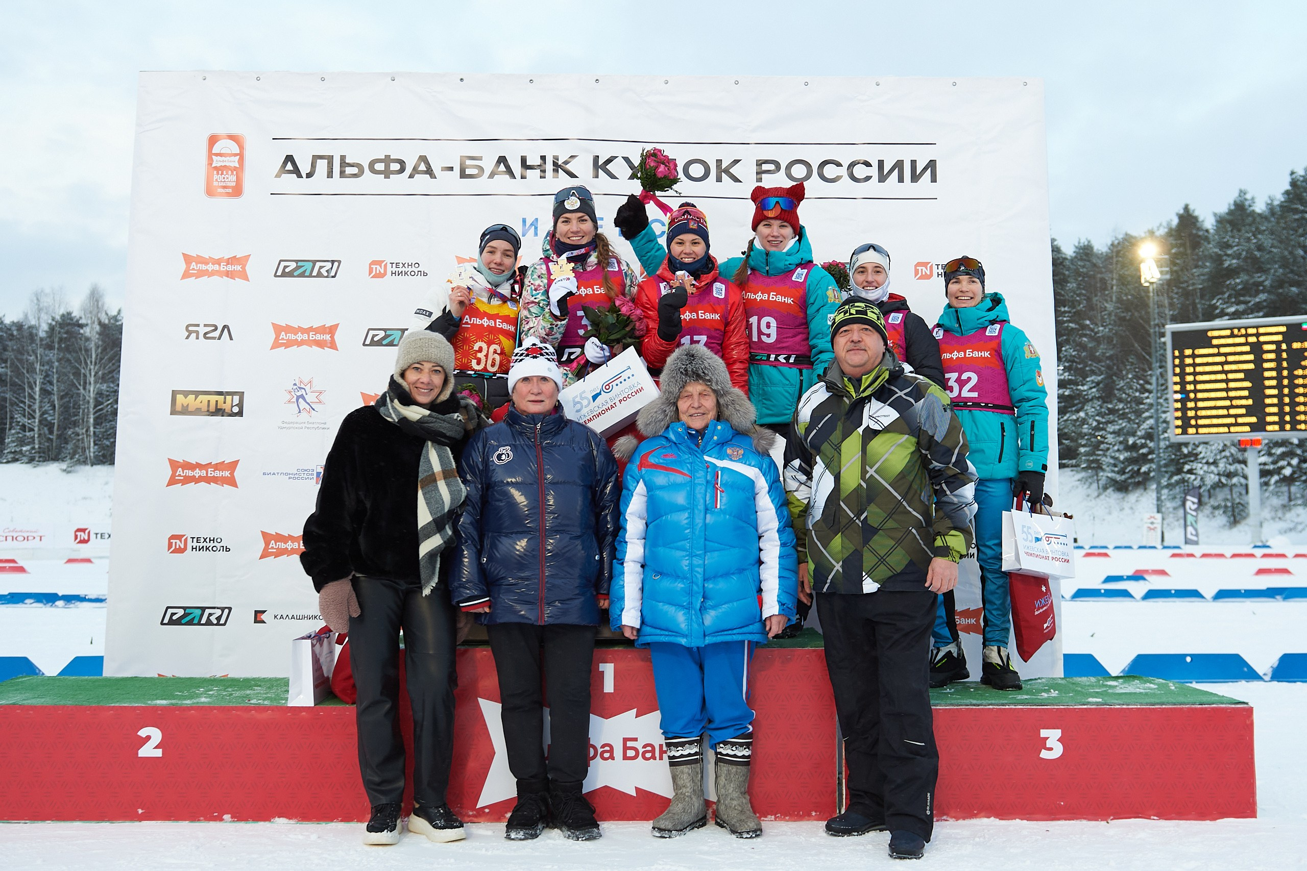 Ижевская Винтовка 55. Спринт. Женщины. Спортивный репортажный фотограф в Ижевске Сергей Мерзляков