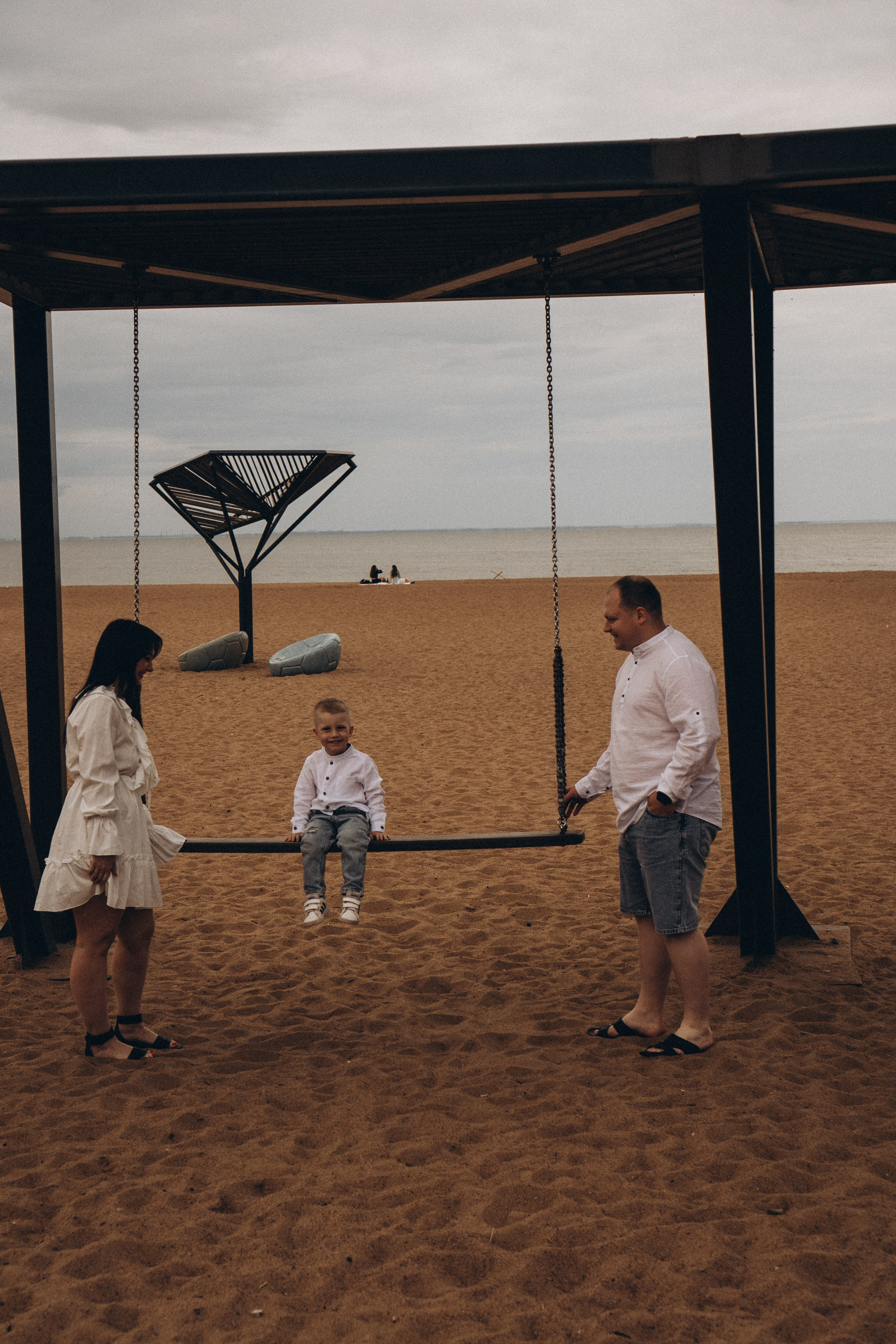 Семейная история на берегу залива. Профессиональный фотограф, Санкт-Петербург — Виктория Богомолова