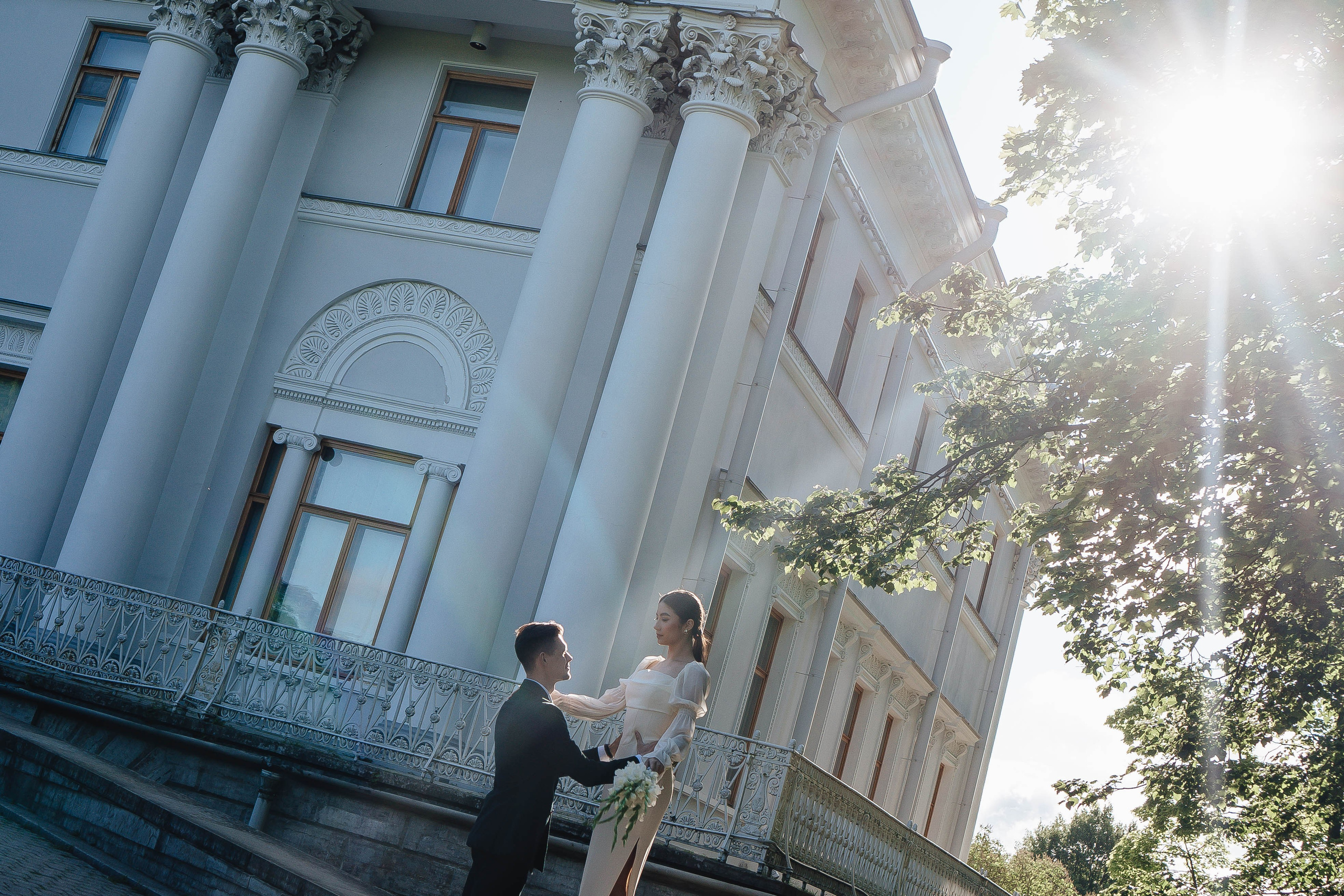 СВАДЕБНАЯ СЬЕМКА НА РАССВЕТЕ НА ЕЛАГИНОМ ОСТОРОВЕ. Профессиональный фотограф, Санкт-Петербург — Виктория Богомолова