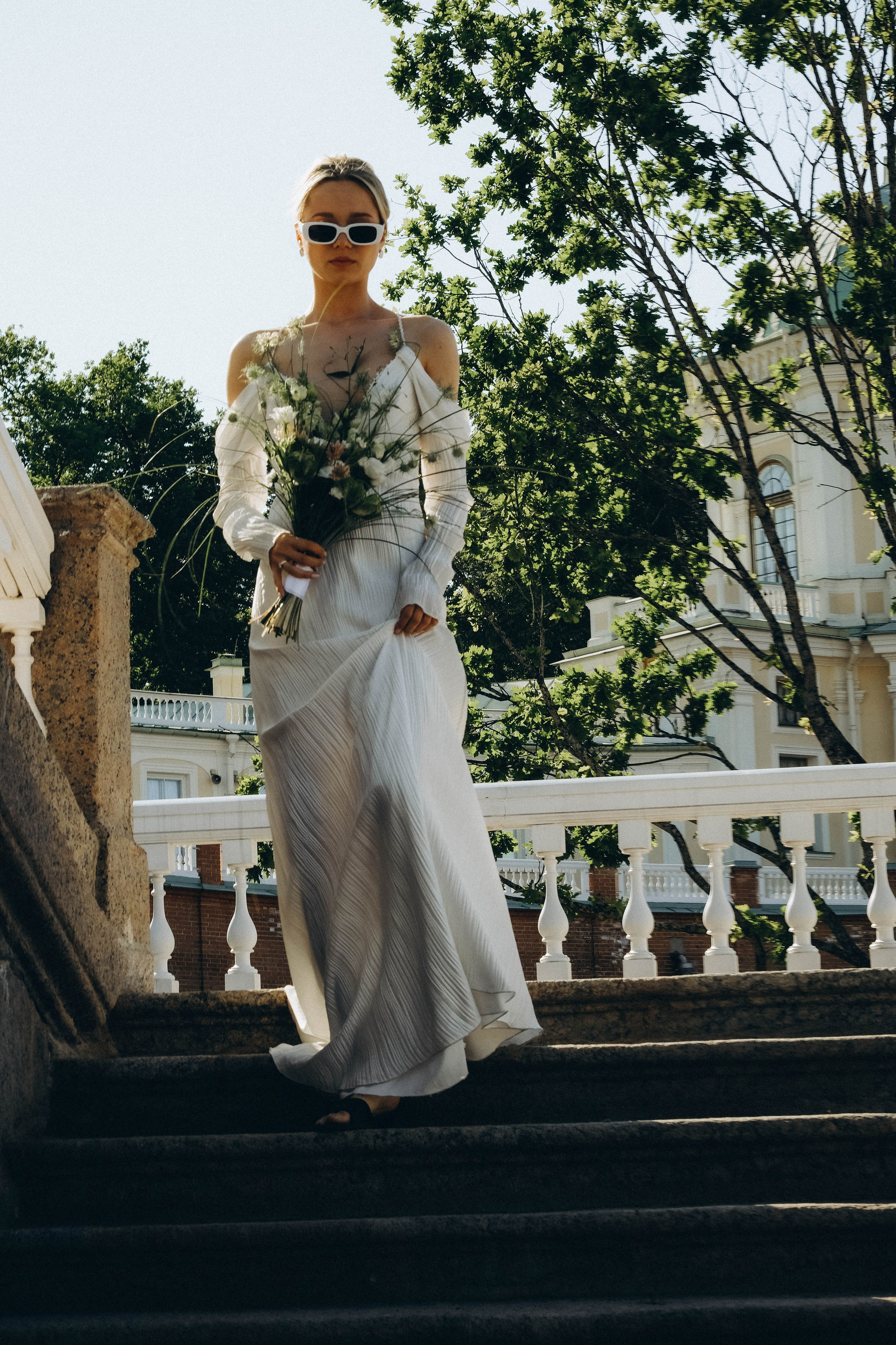 СВАДЕБНАЯ СЬЕМКА В ПАРКЕ ОРАНИЕНБАУМ. Профессиональный фотограф, Санкт-Петербург — Виктория Богомолова