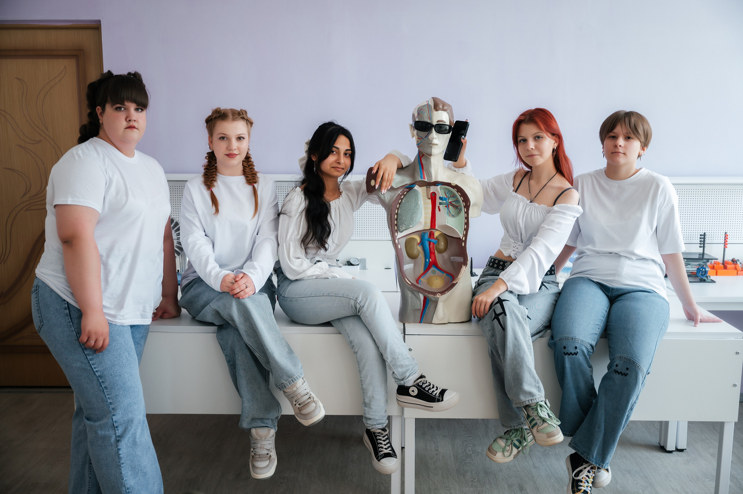 Школа съёмка в классе. Фотограф Алёна Мил