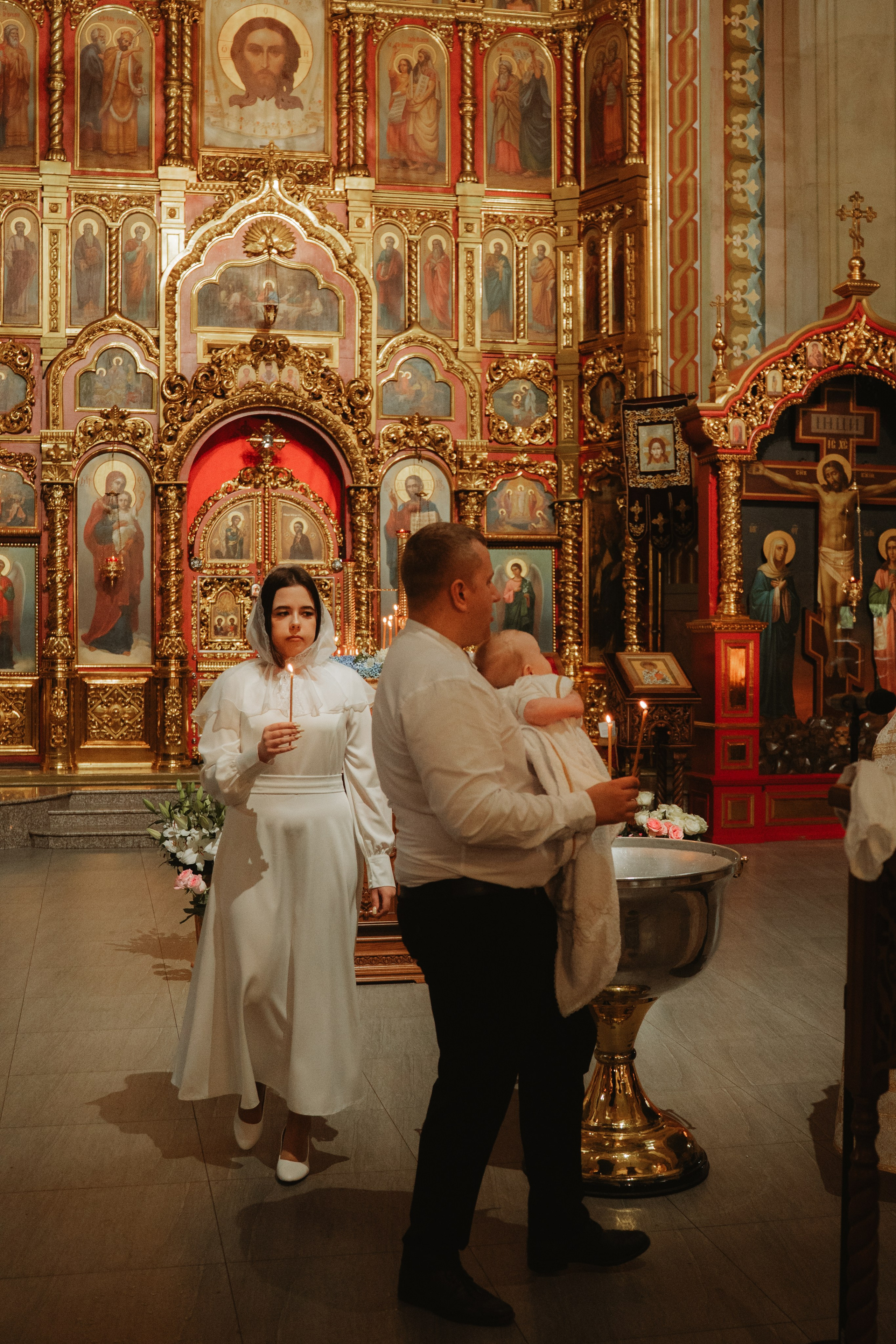 Крещение Матвея. Семейный фотограф • Домашние съемки в Нижнем Новгороде
