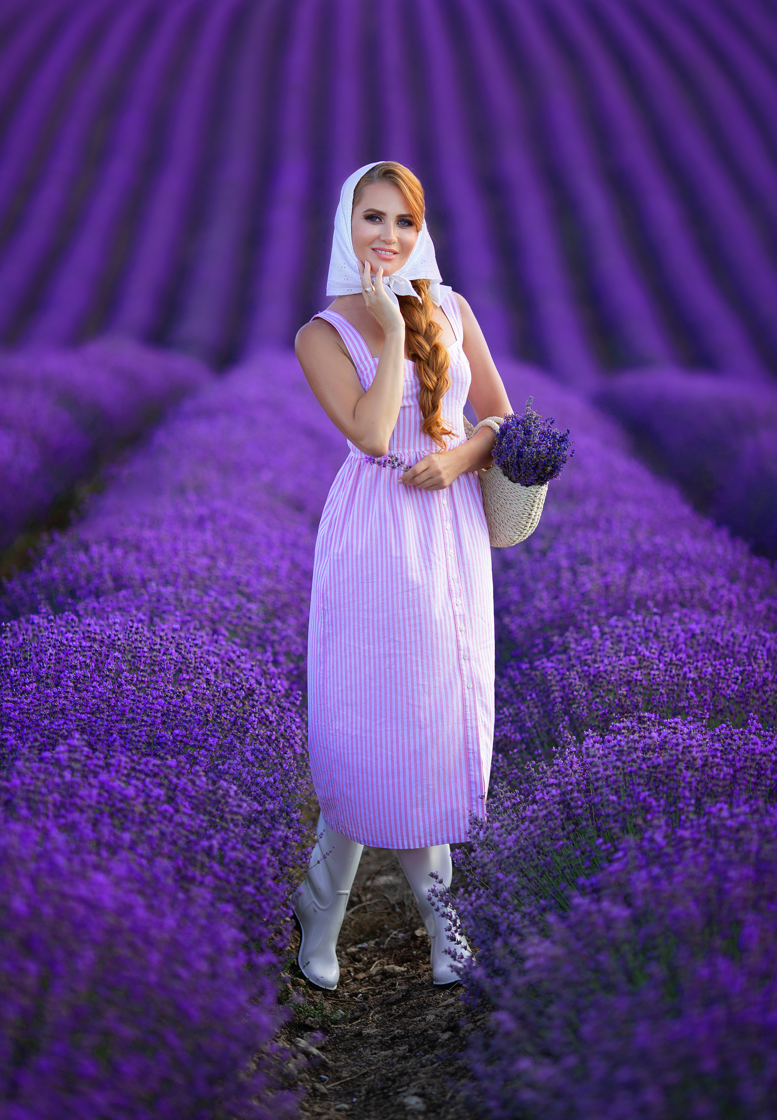 IRINA (Crimea lavander). Свадебный фотограф в Евпатории и в Крыму, Love story, женский портрет