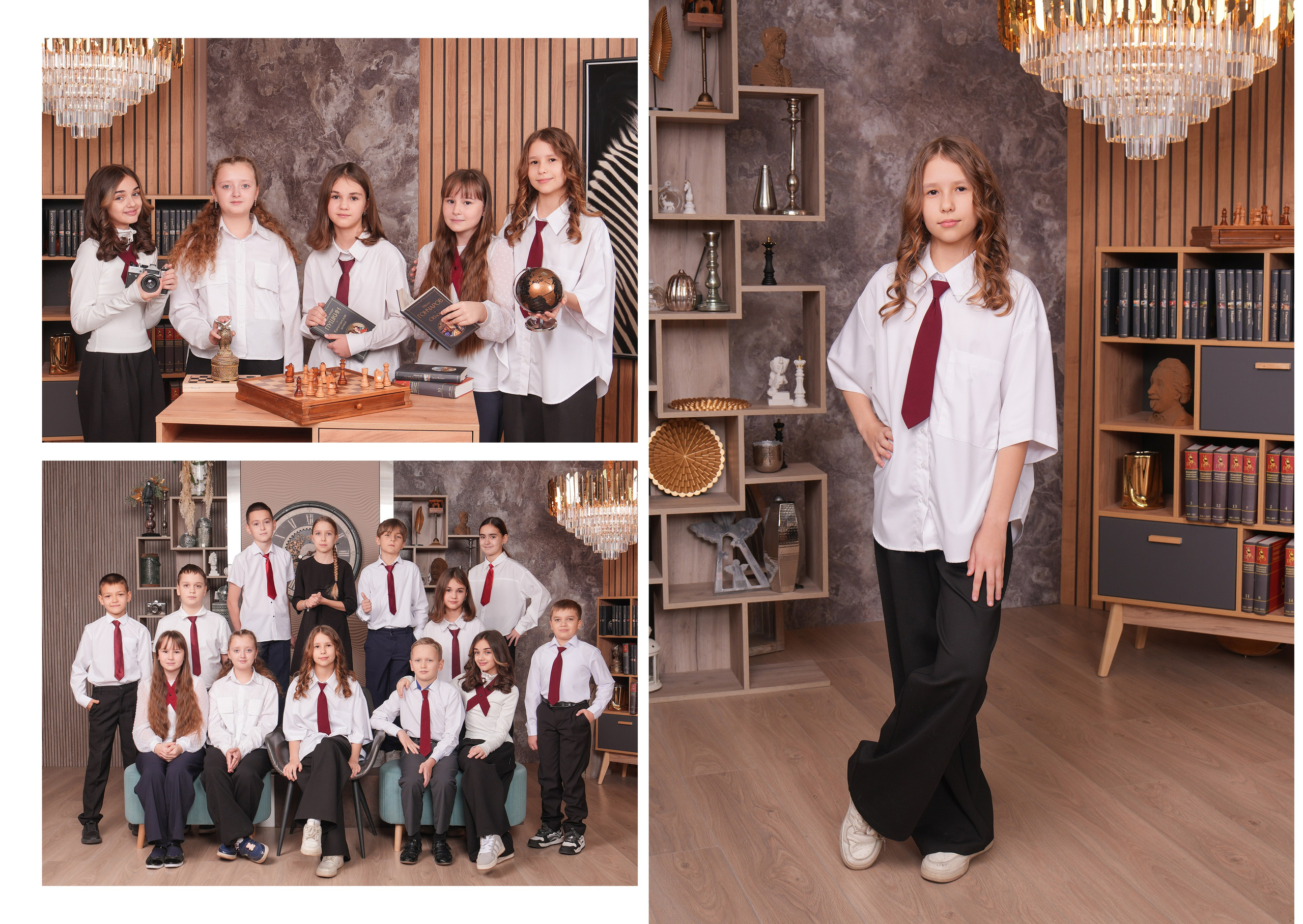 ШКОЛА 93 4 В. Красивый выпускной альбом в Краснодаре