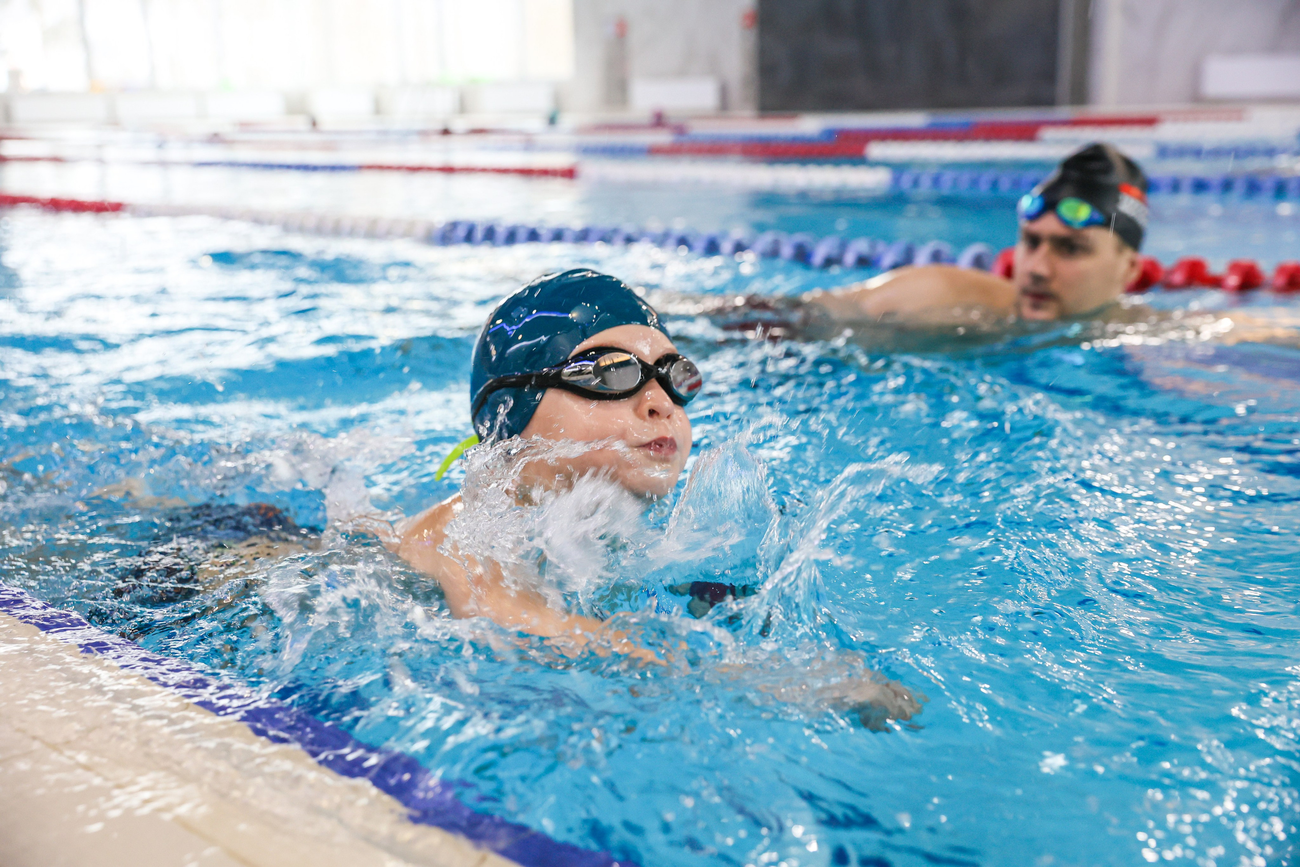Соревнования по плаванию. Свадебный и семейный фотограф Москва и Московская область