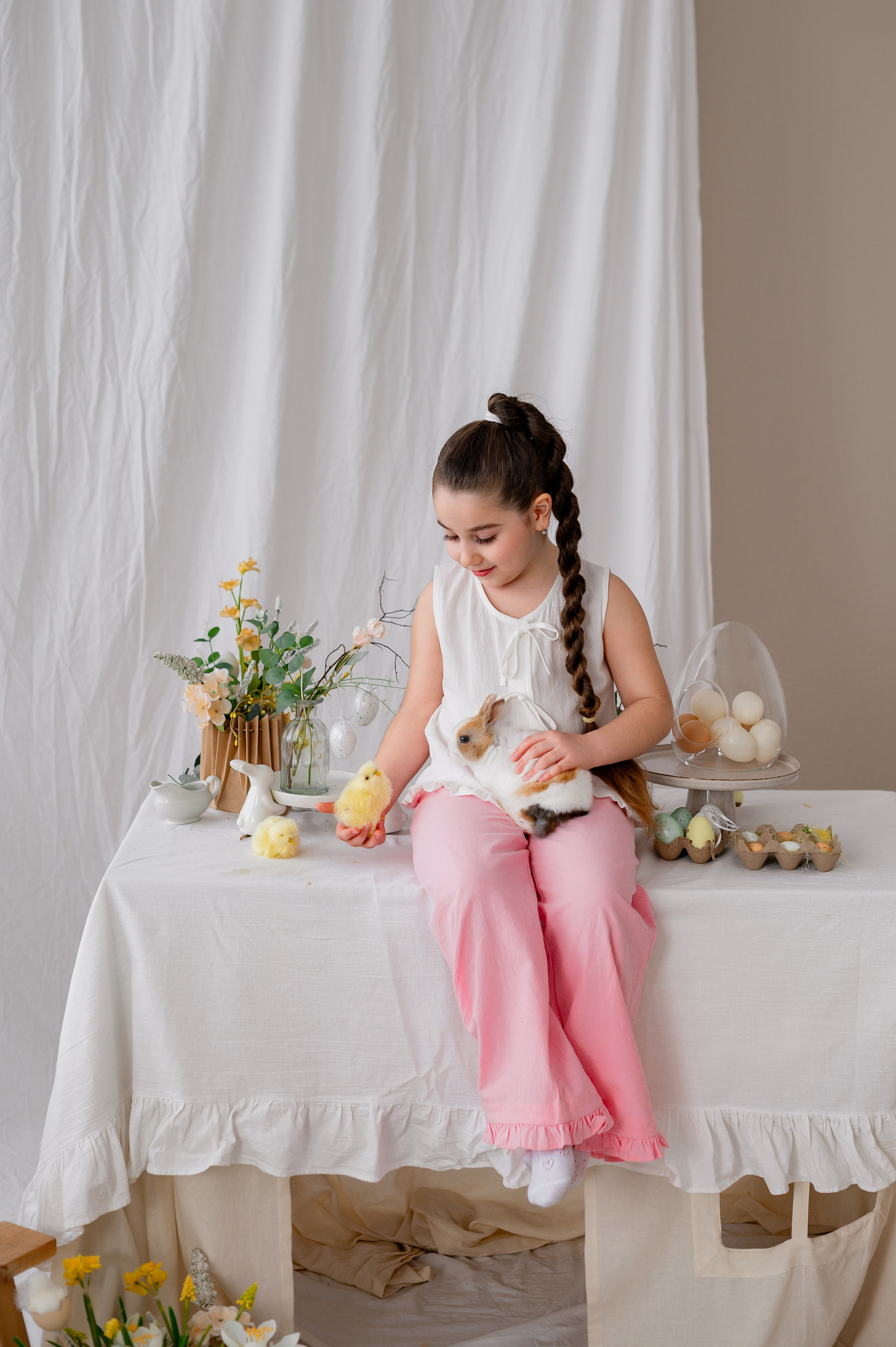 Лев Арина Вика Алена. Фотограф Татьяна Иванчикова