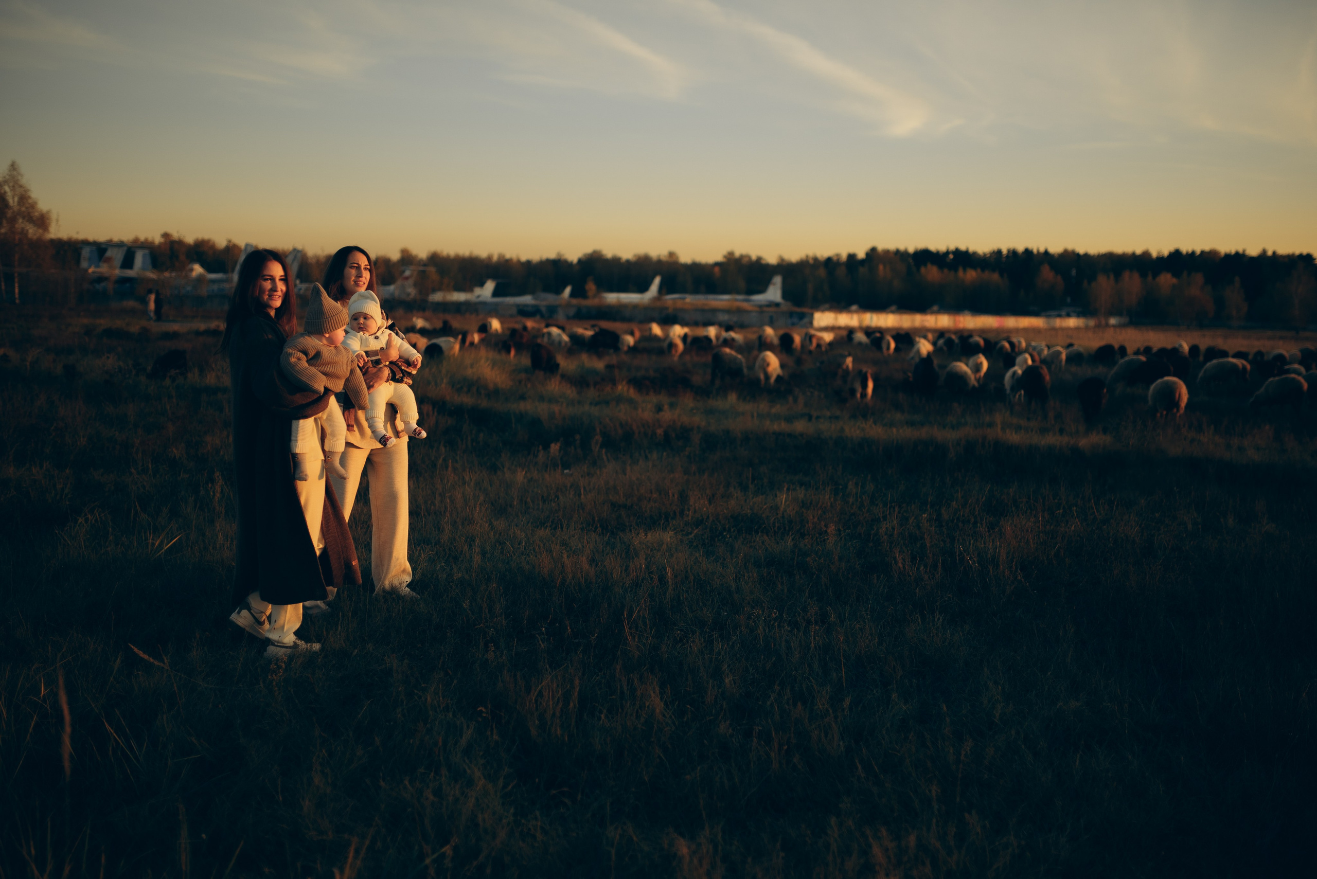 Встреча заката. Семейный и детский фотограф в Щелково Алена Дробот
