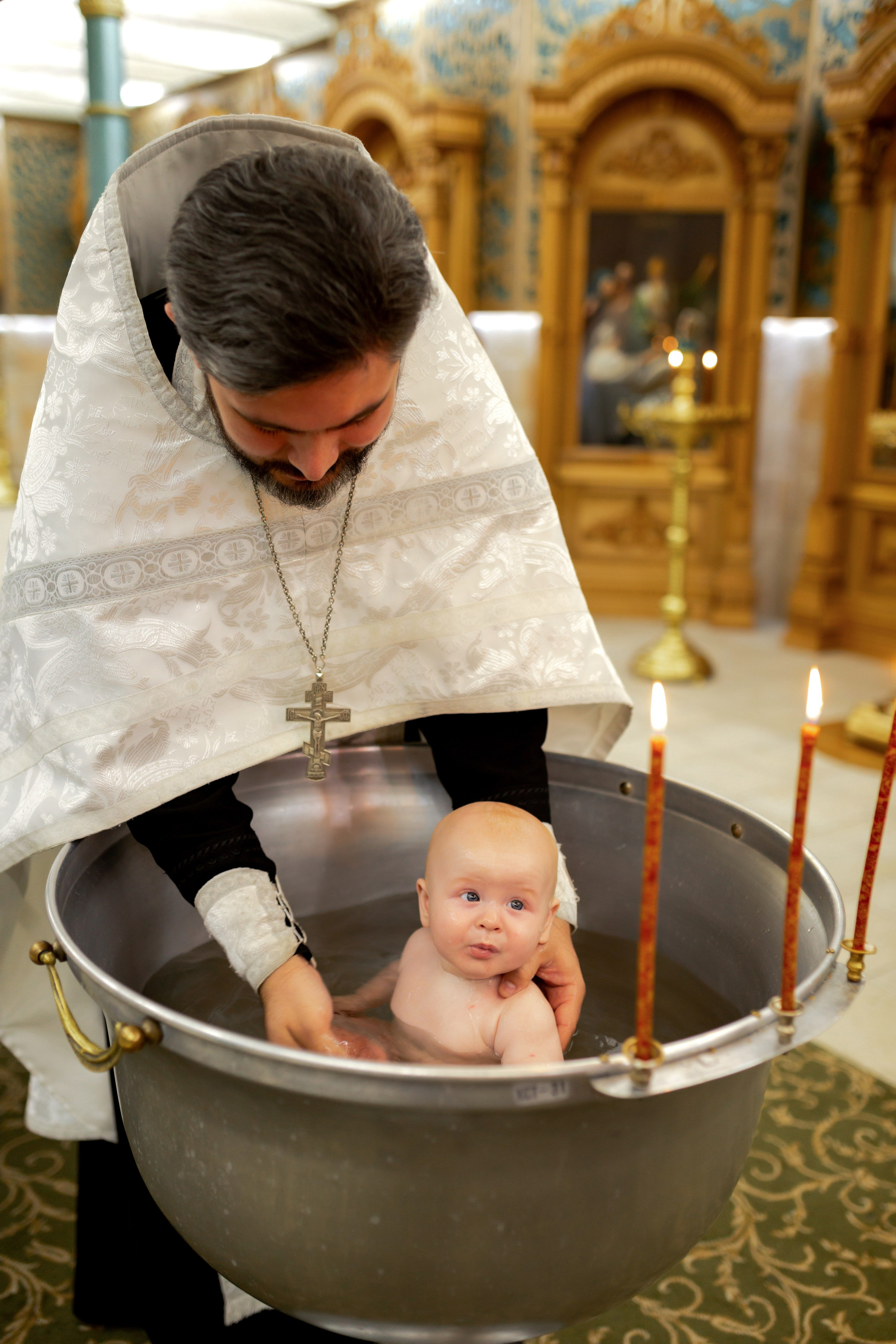 Таинство Крещения Мирона. Свадебный и Семейный Фотограф в Краснодаре