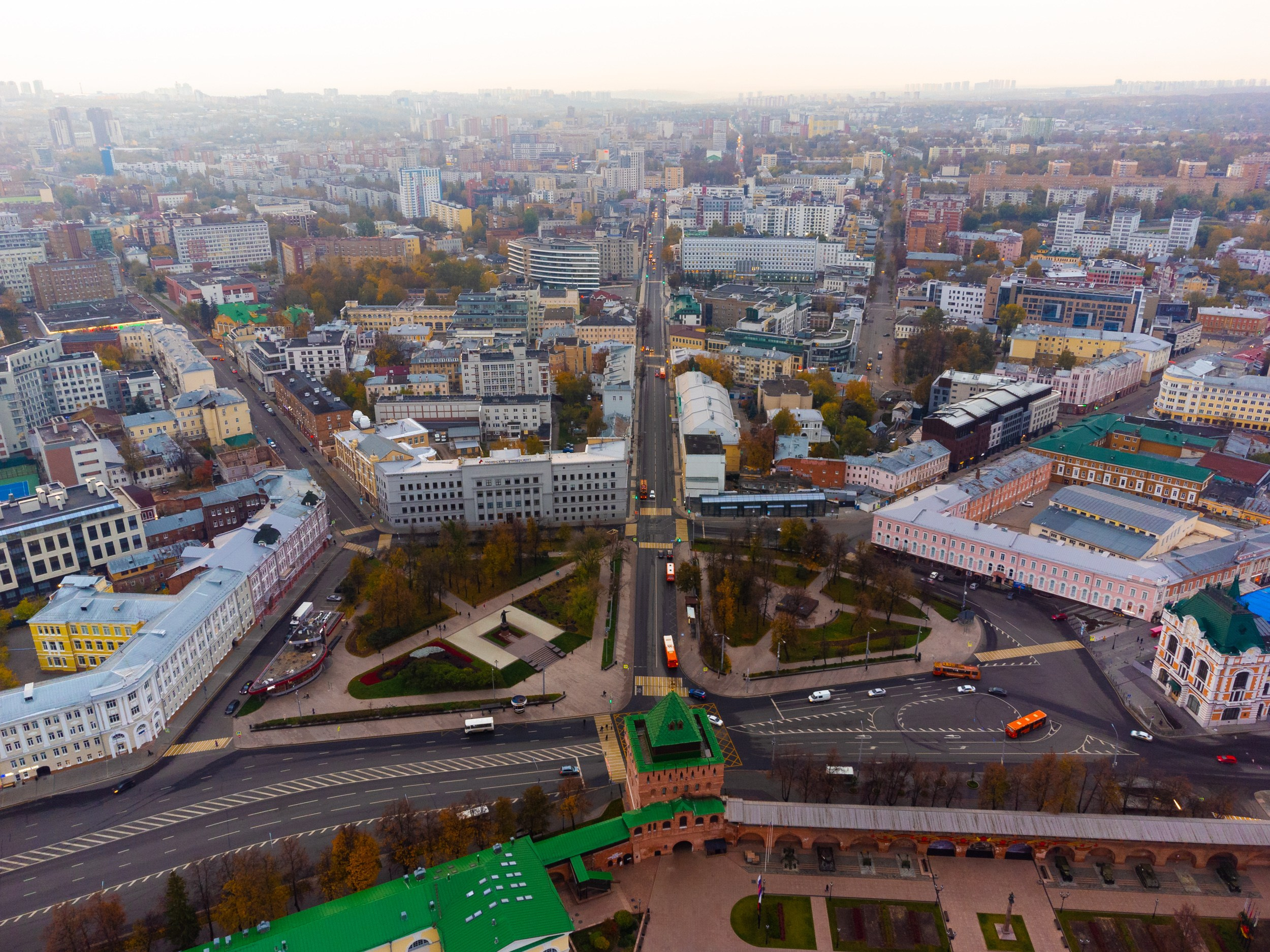 Улица Минина, Нижегородский кремль
