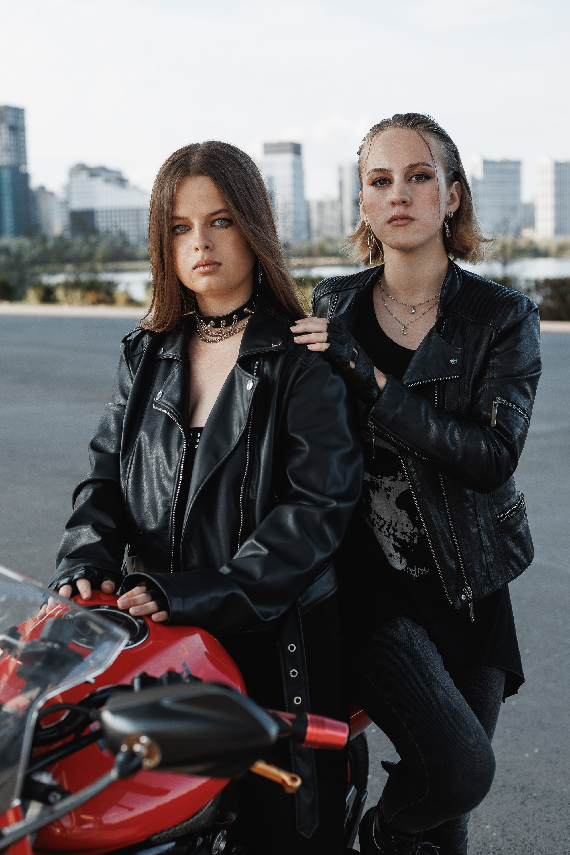 Съемка на мотоцикле. Ксю Галиасфарова — Фотограф Казань