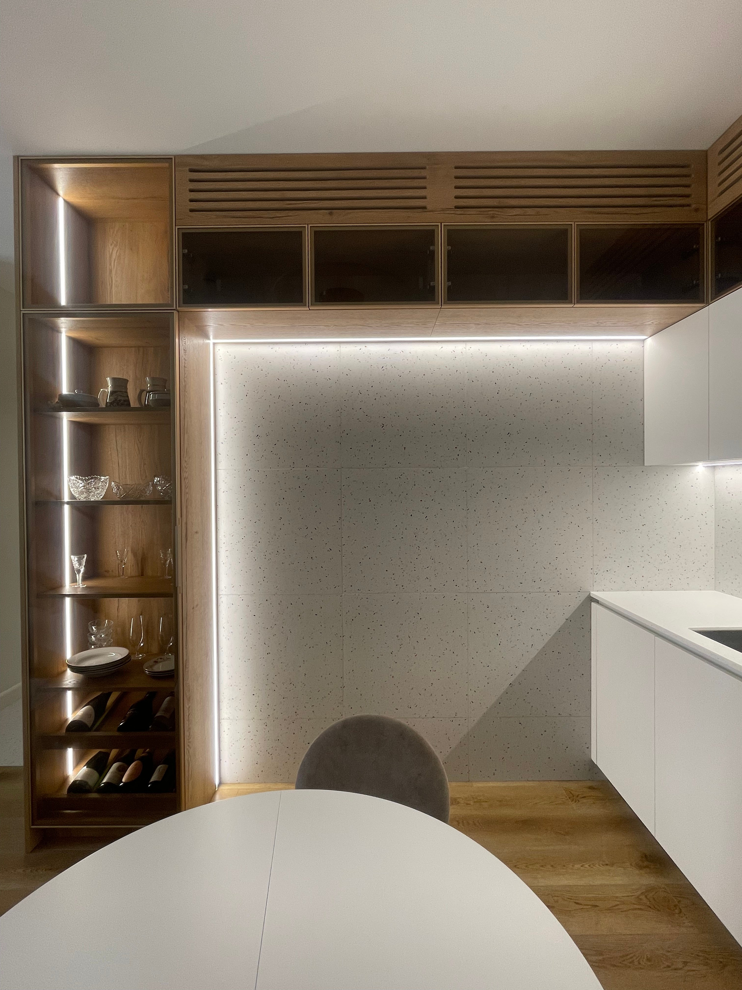 ЖК Южные кварталы. Дизайнер Юлия Чуракова. Мебель на заказ