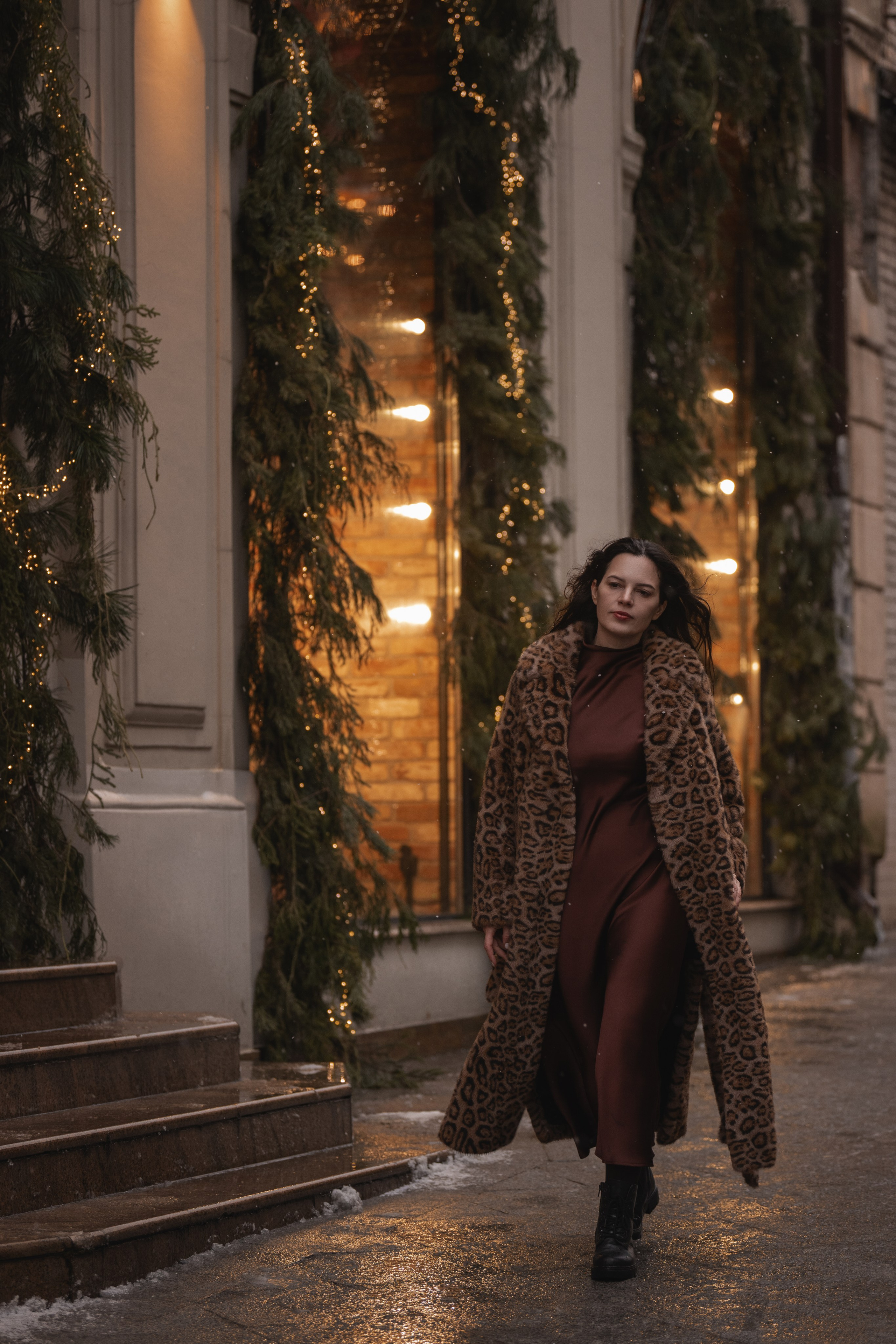 Фотосессия на улице зимой. Женский фотограф в Москве Богдашкина Динара