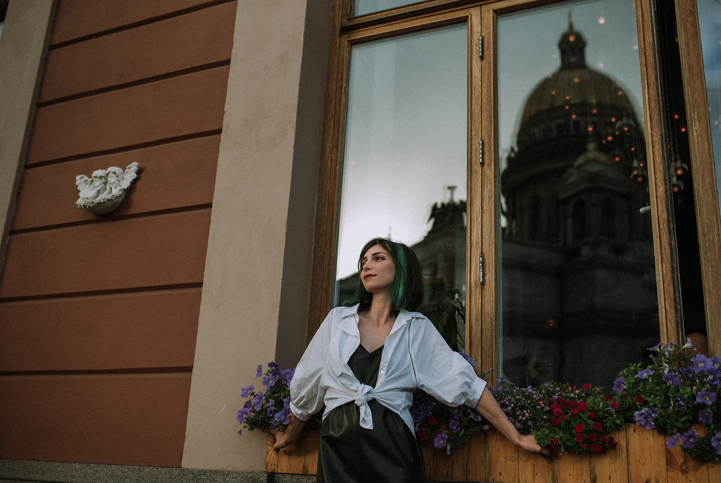 Зеленоволосая Марина. Фотограф в Санкт-Петребурге и в Великих Луках Волченкова Екатерина