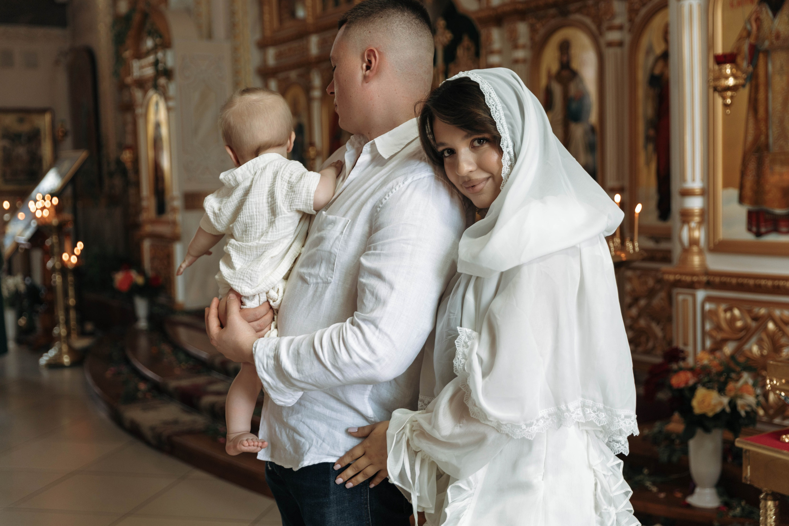 Таинство Крещения Льва. Фотограф Сальск Катерина