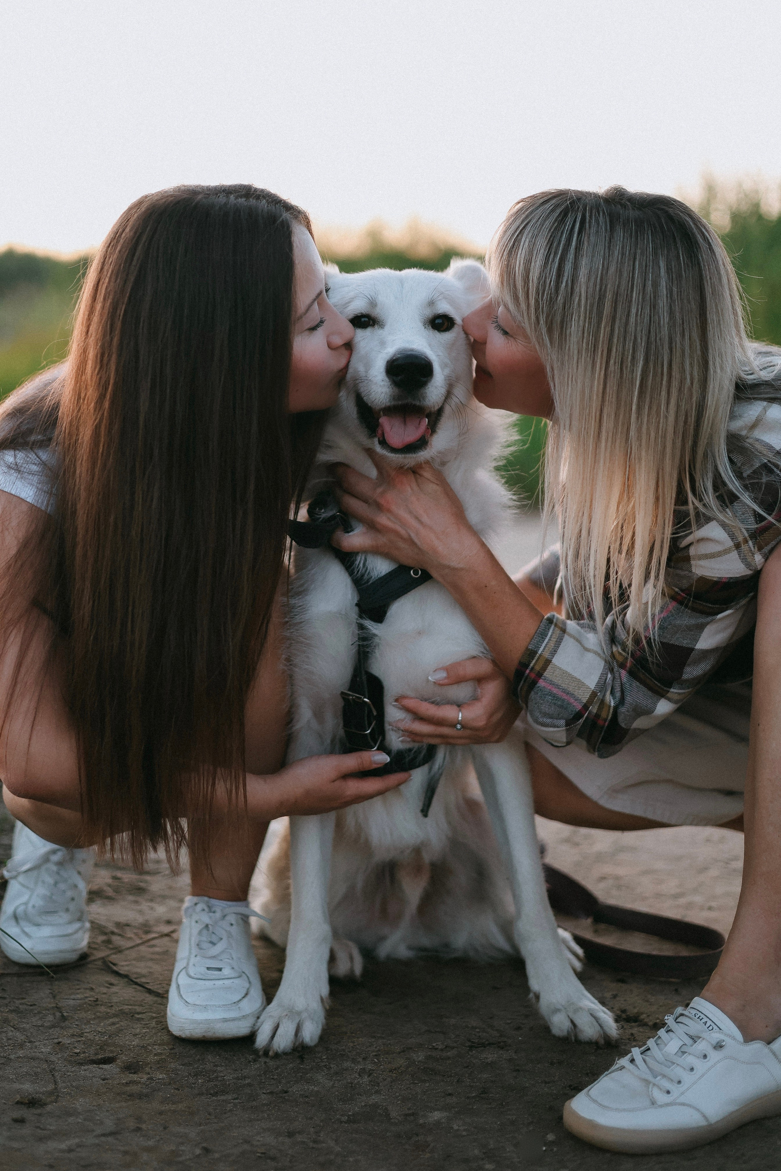 Наталья & Ася & Балу. Фотограф Елизавета Наумова