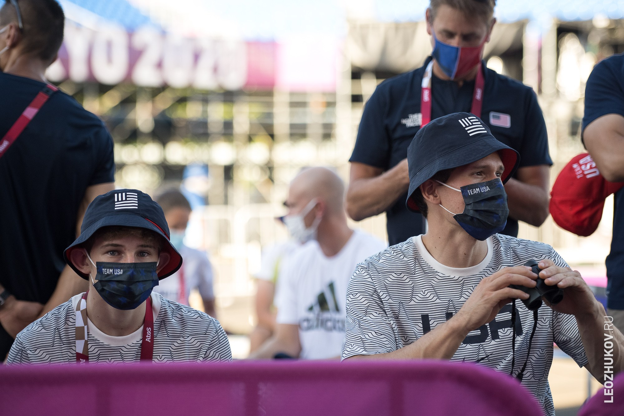 Tokyo-2020 Olympic games. Sports photographer Leonid Zhukov