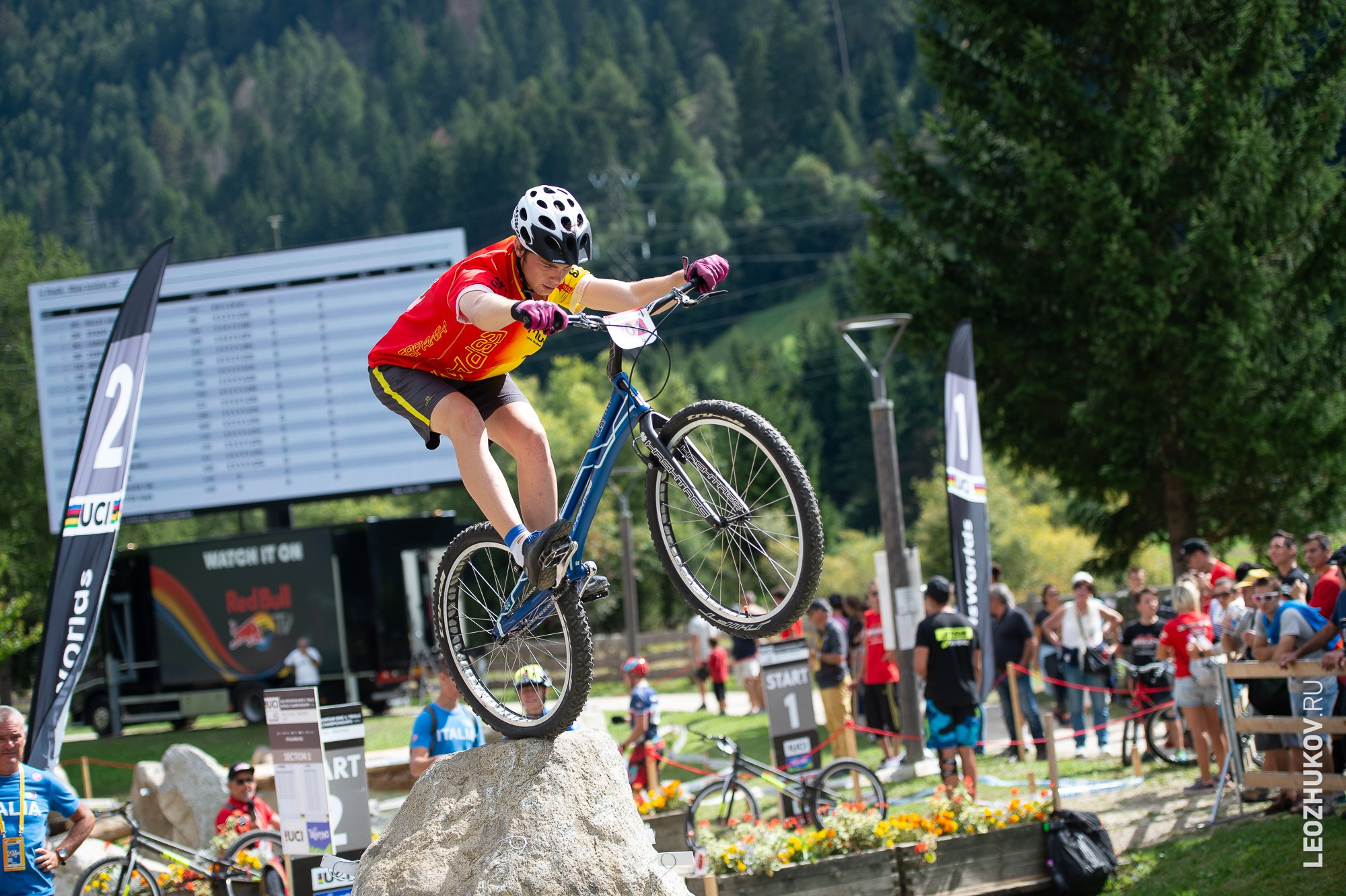 UCI Trials World Championships 2016 — qualifications. Спортивный фотограф Леонид Жуков