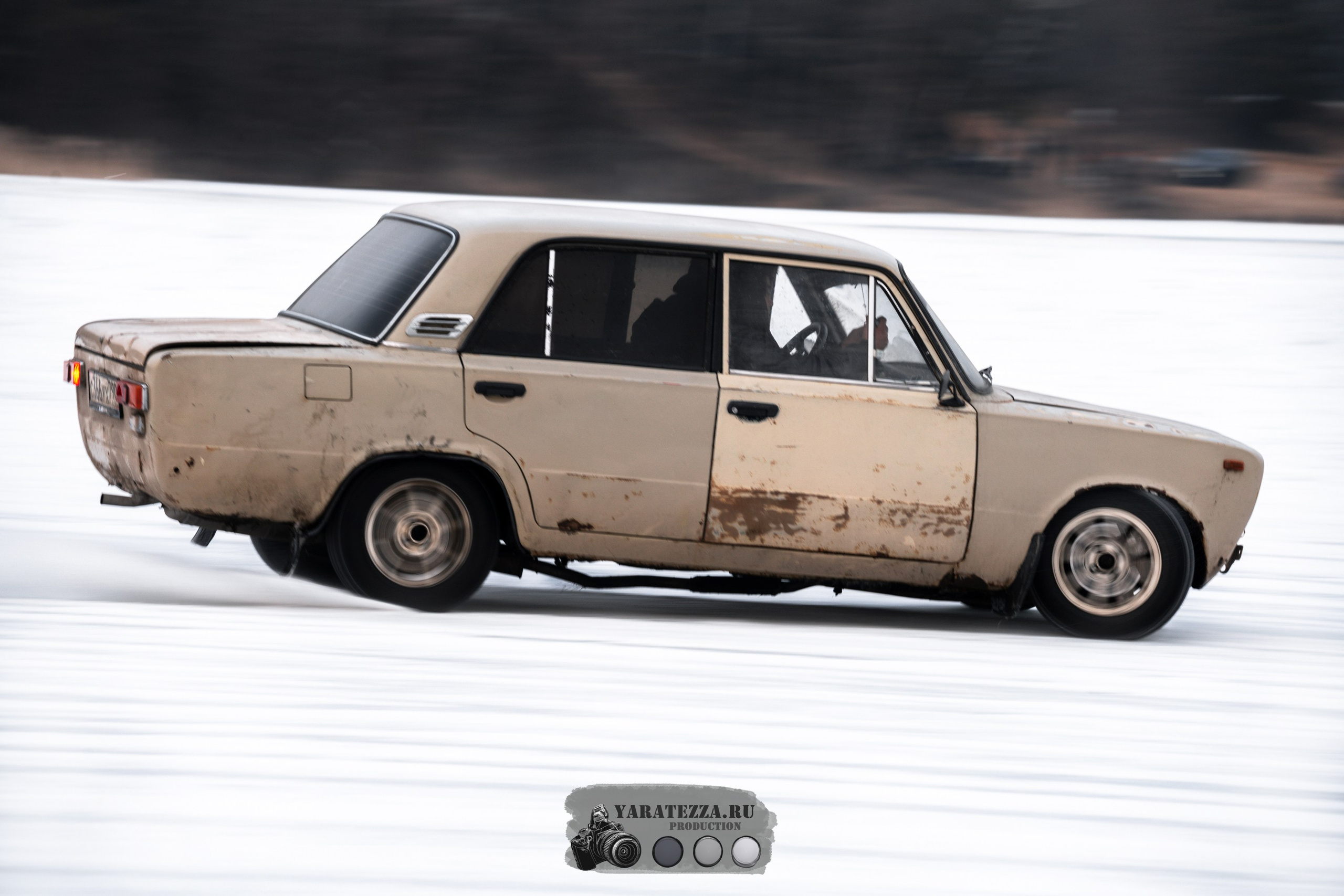 Тренировочный день на ледовой трассе. Yaratezza production