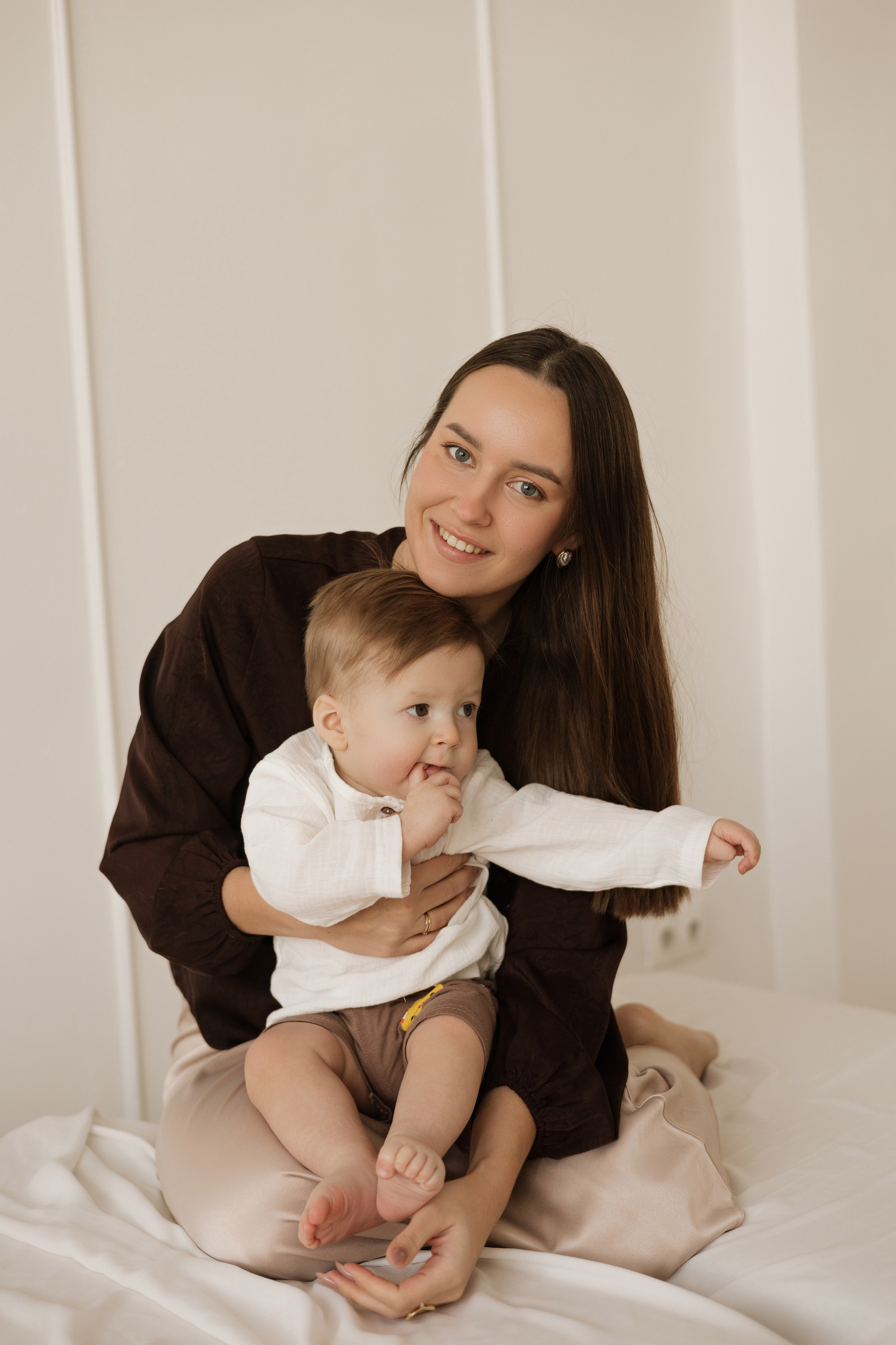 Арсений с мамой и папой. Фотограф в Кемерово Миллер Анна