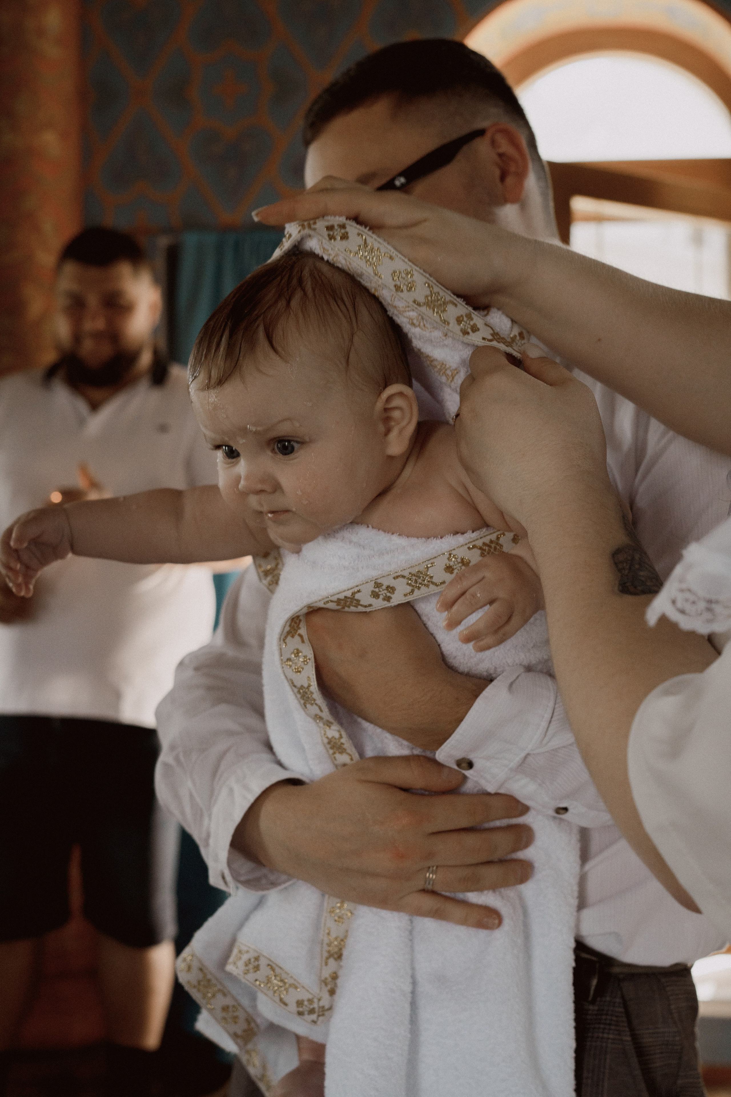Крещение в Свято-Георгиевском монастыре. Семейный фотограф и видеограф Алёна Ким