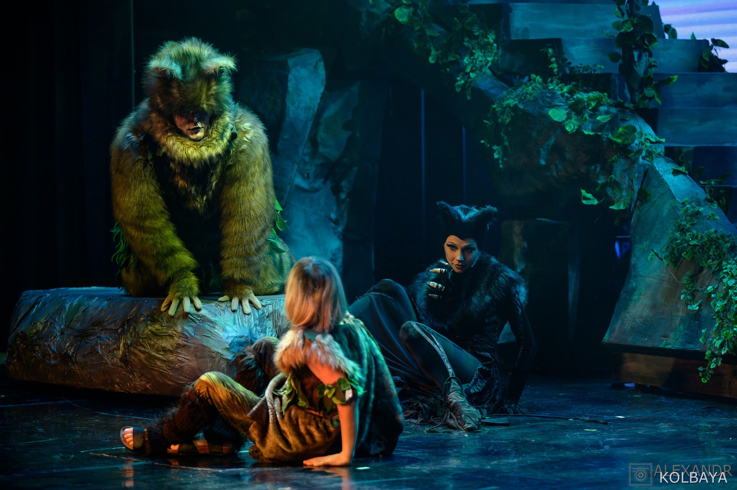 Мюзикл «Маугли». Концертный и театральный репортажный фотограф в Москве Александр Колбая