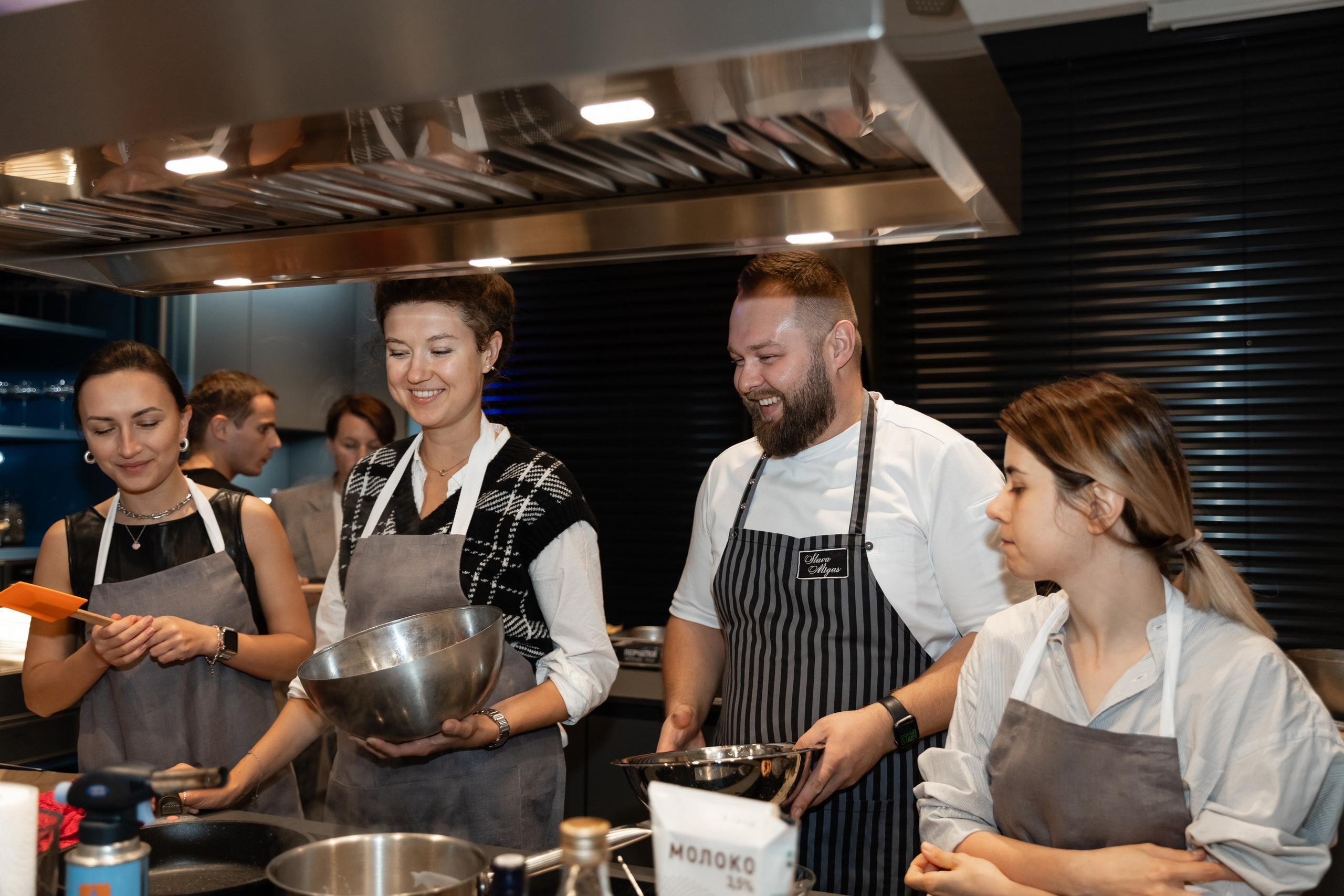 Кулинарный мастер-класс (Point of Experience). Татьяна Чернышова свадебный фотограф Москва