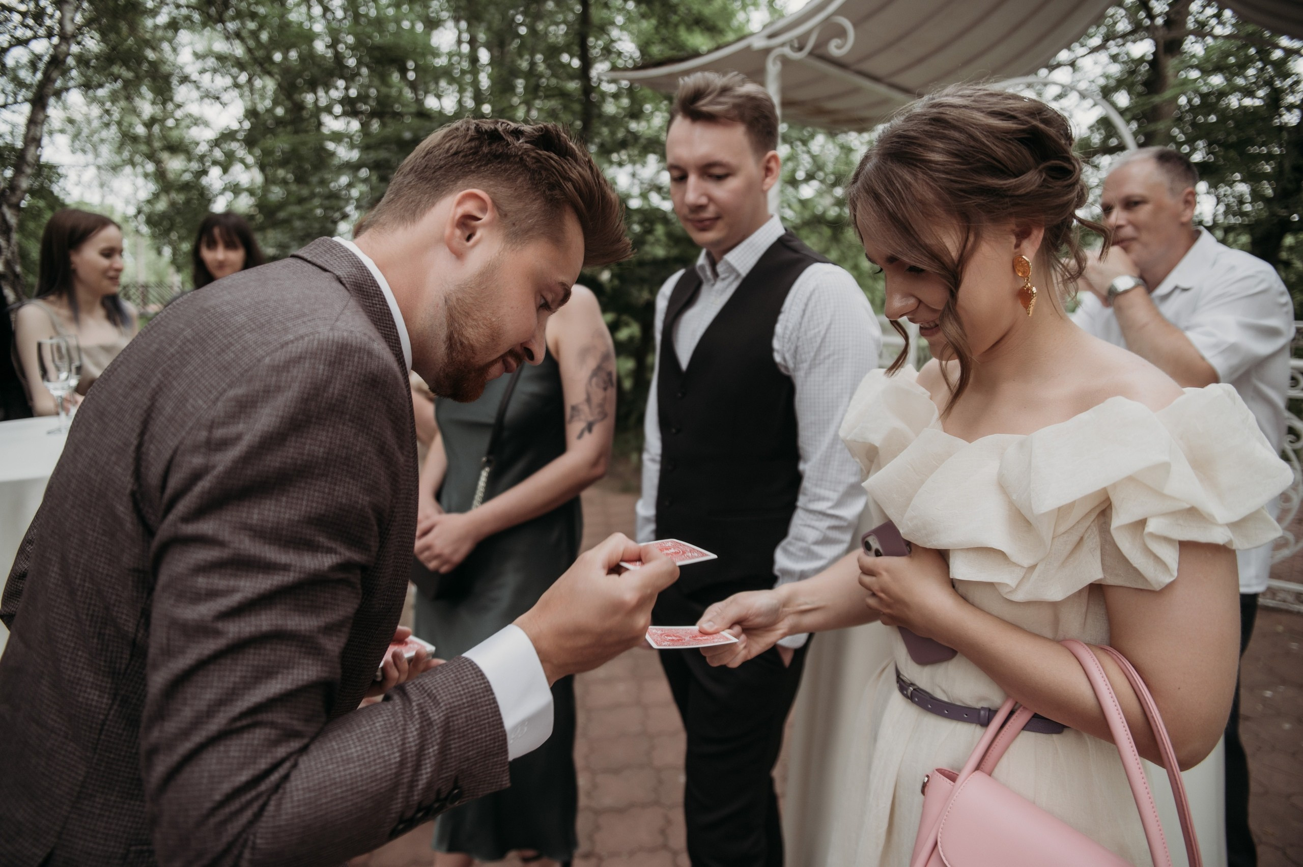 Фото с молодоженами. Илья Сергеев - Ведущий мероприятий Тверь, Москва, Россия