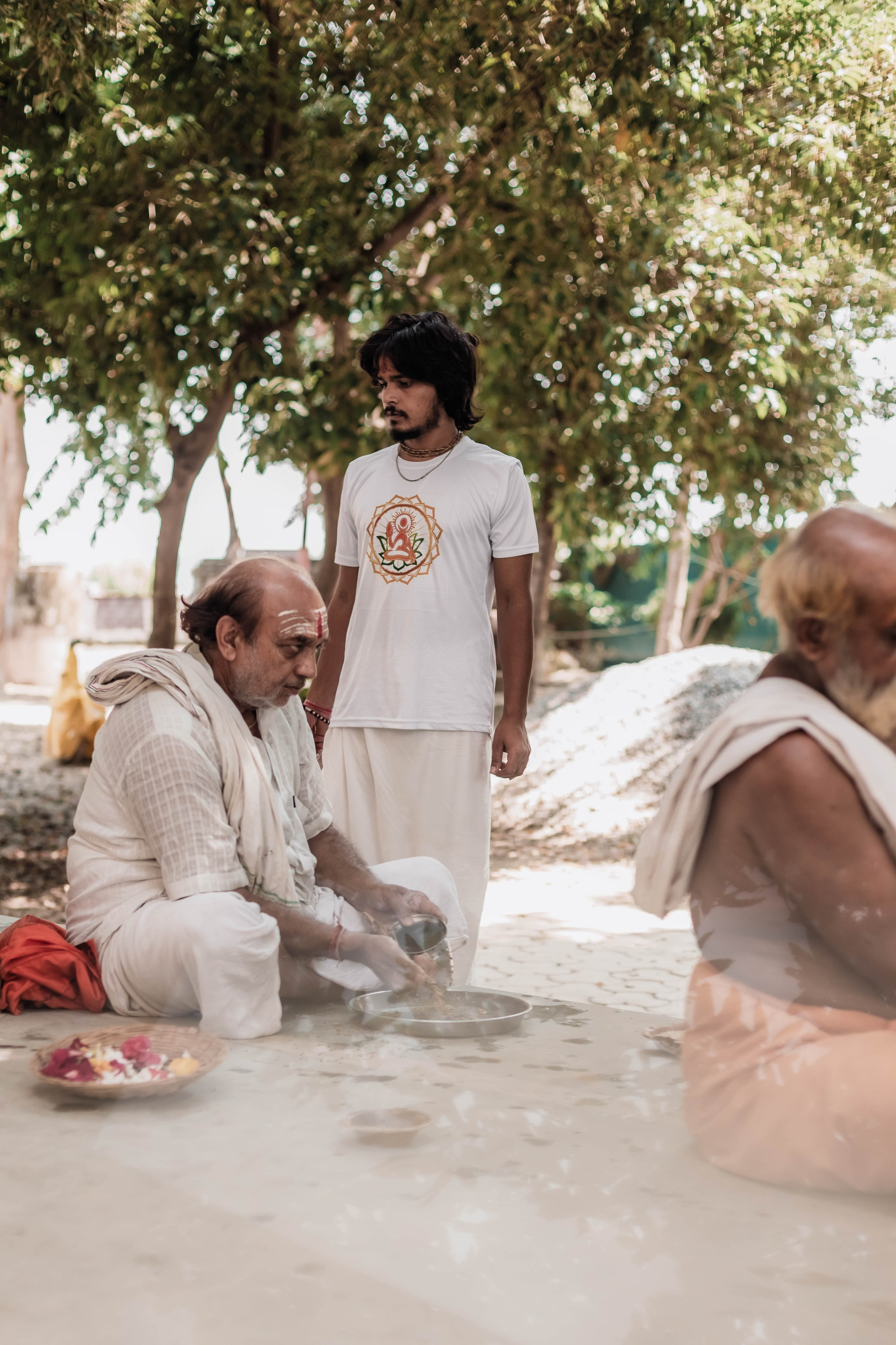 Pitri Paksha yagyas & poojas Devraha Baba ji ashram. Mariam Bagdasaryan