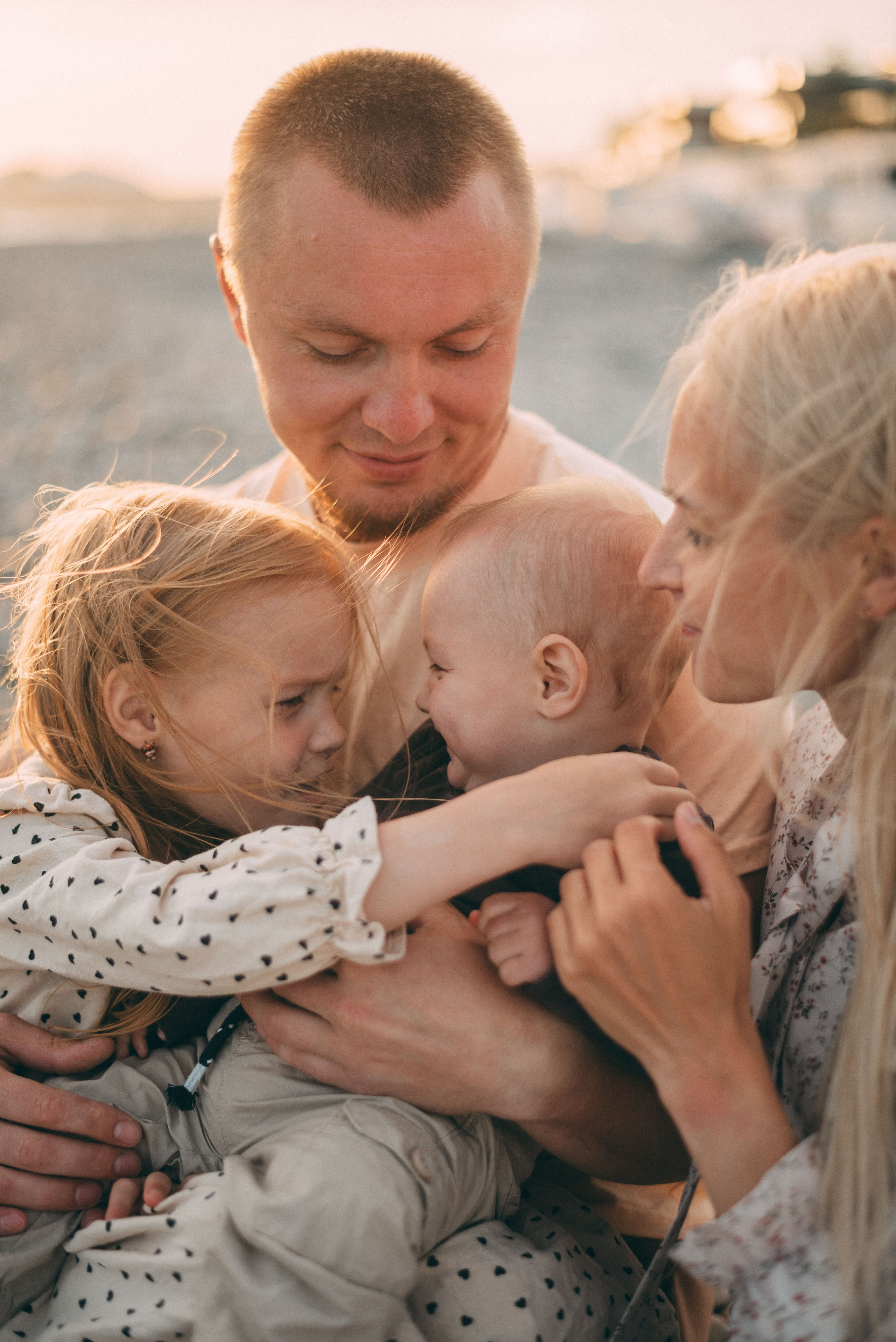 Семейная съемка на берегу моря. Фотограф в Сочи — Маргарита Поганова