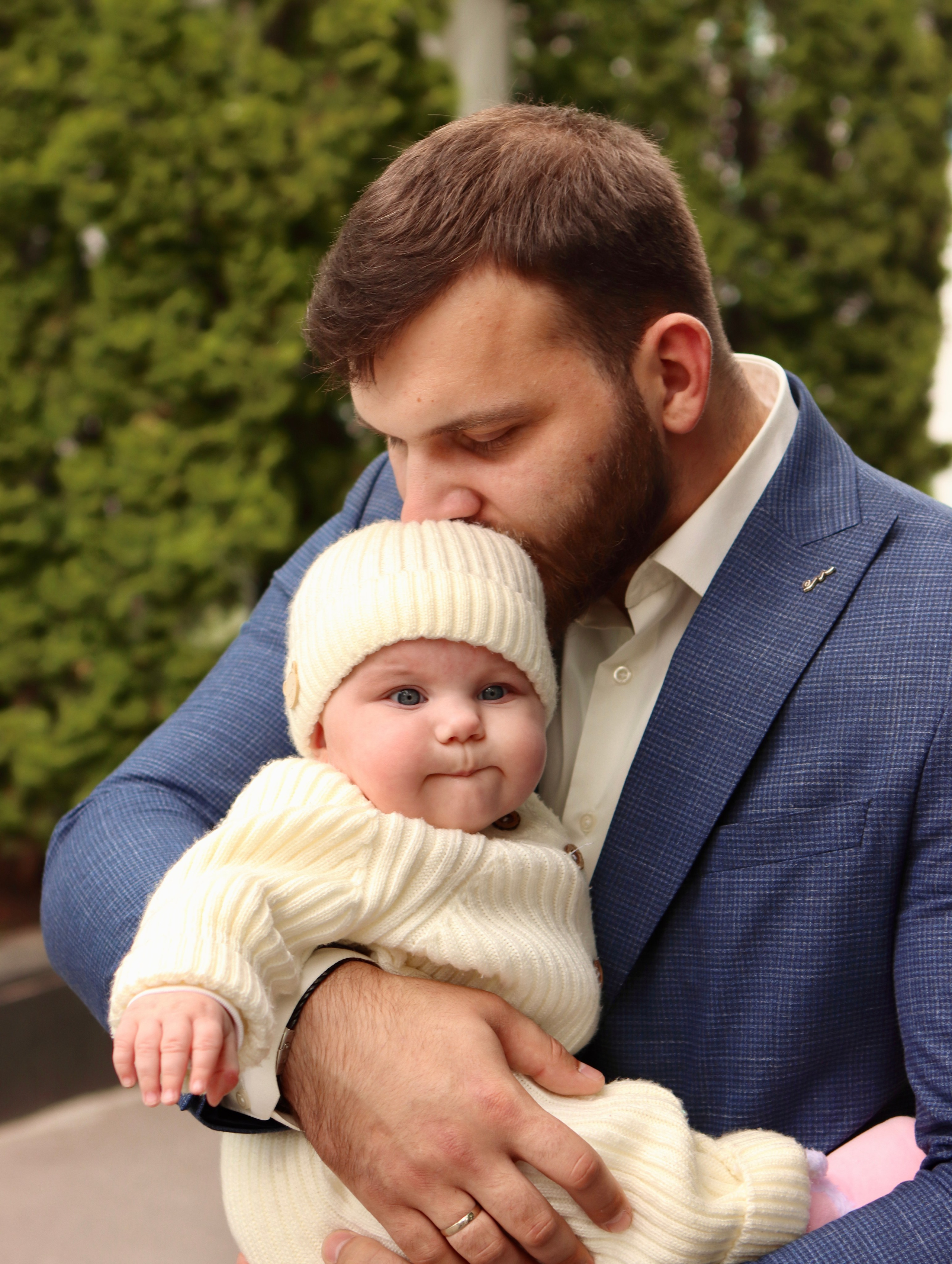 Анастасия и Вадим — крещение Виктории. Фотограф в Курске Смирнов Евгений