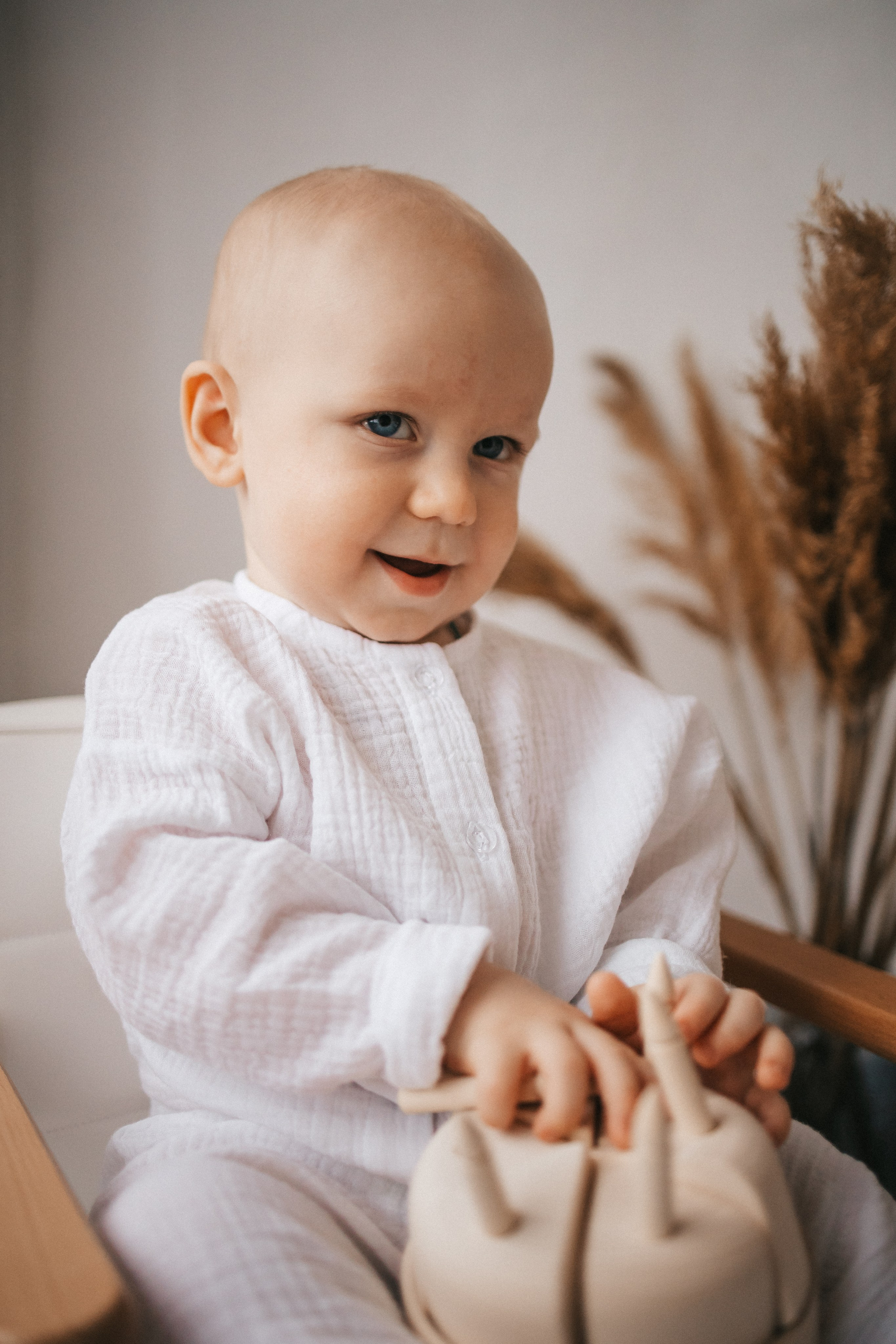 Саше 1 годик в новогодних локациях. Фотограф Нижний Новгород