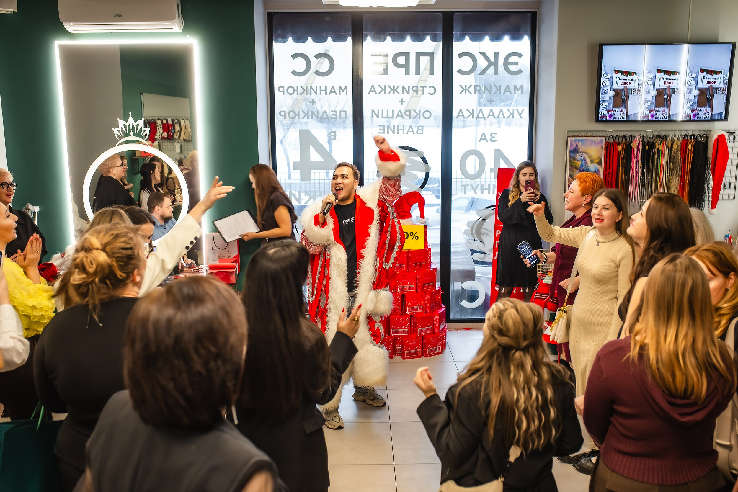 Новогодний Арбат в Красоте. Кипятком Павлодар