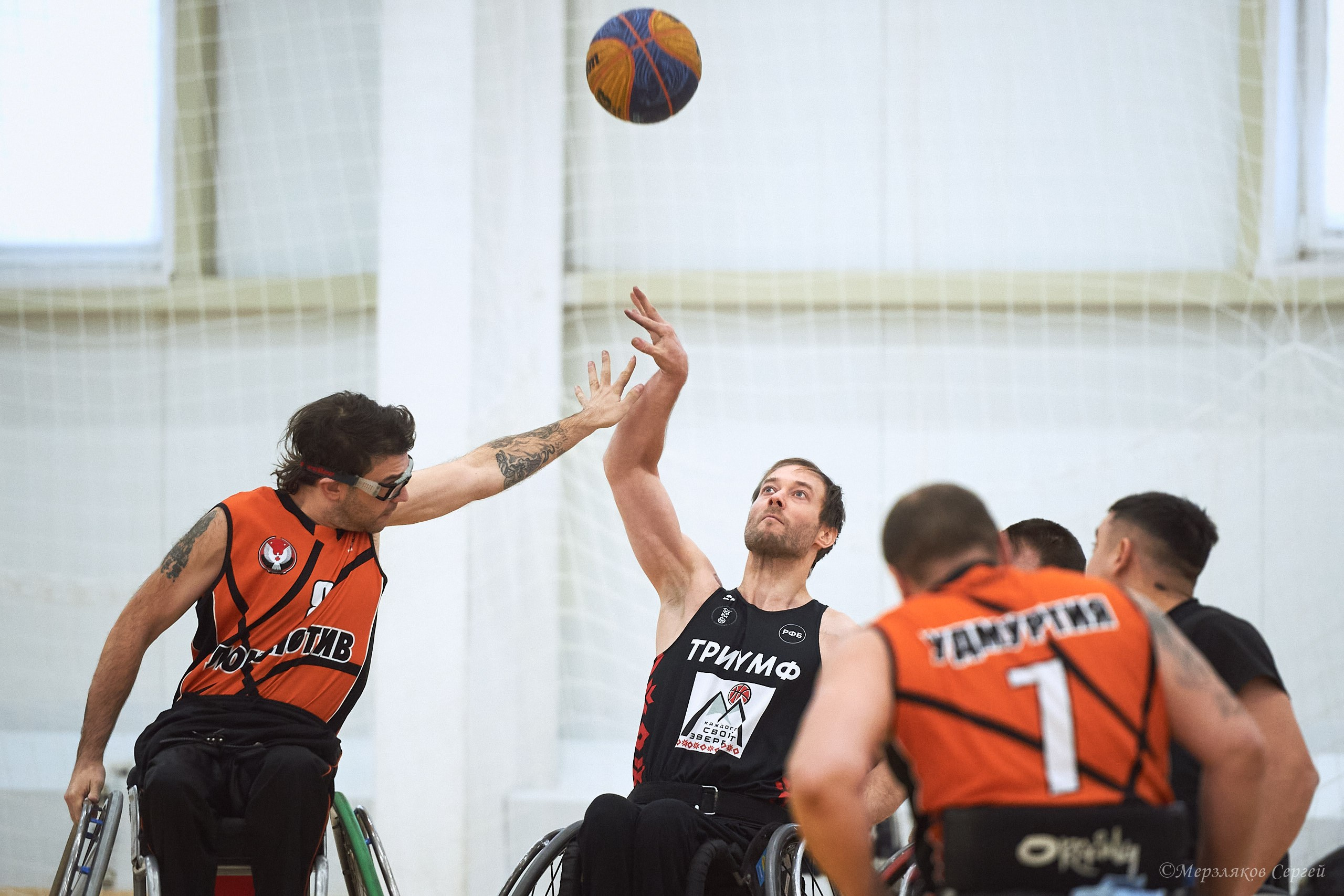 X традиционный Рождественский турнир по баскетболу на колясках. Ижевск. Спортивный репортажный фотограф в Ижевске Сергей Мерзляков