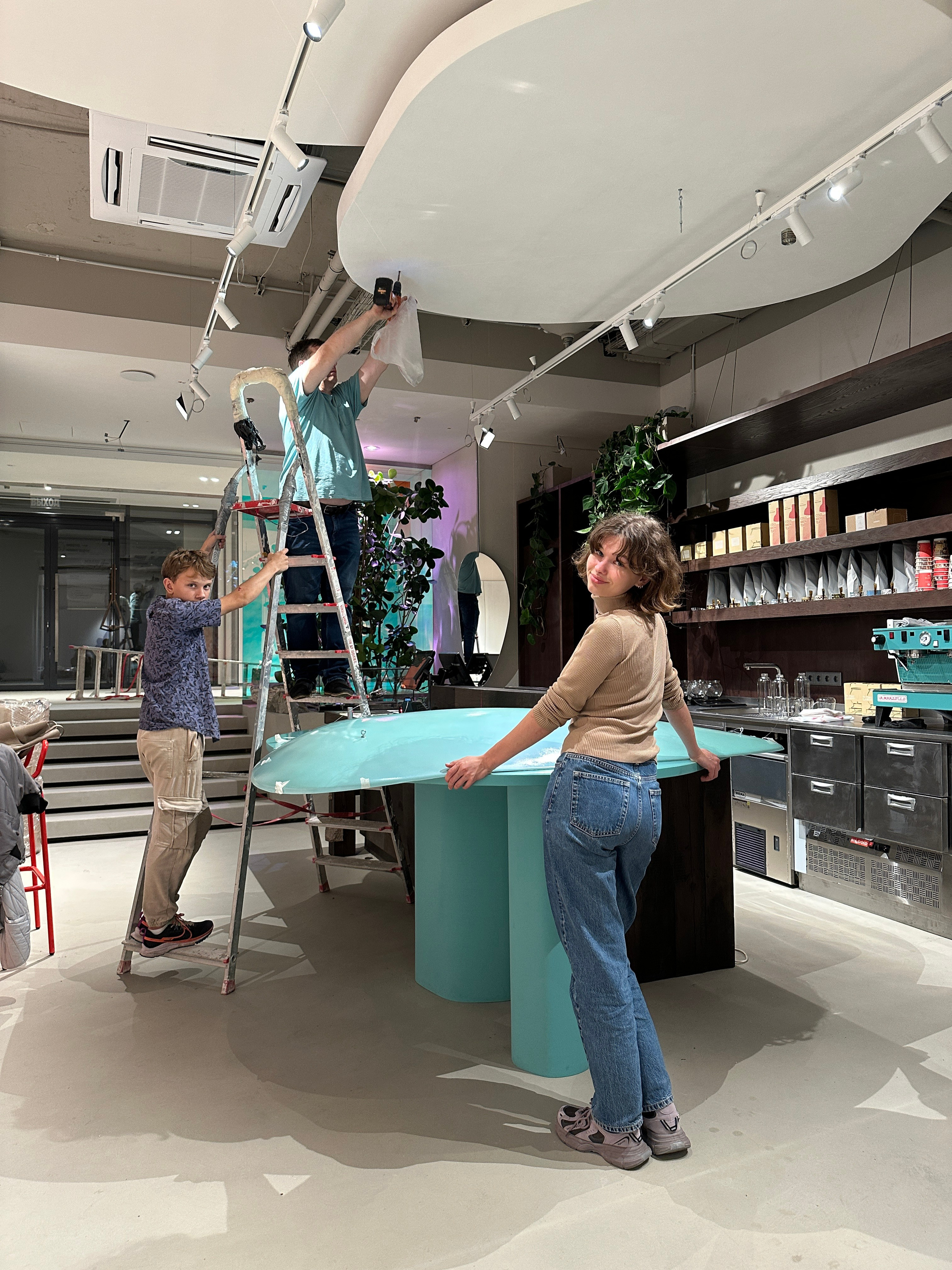 Арт объект " Речная ракушка для Нитки на Мясницкой ". 3D печать