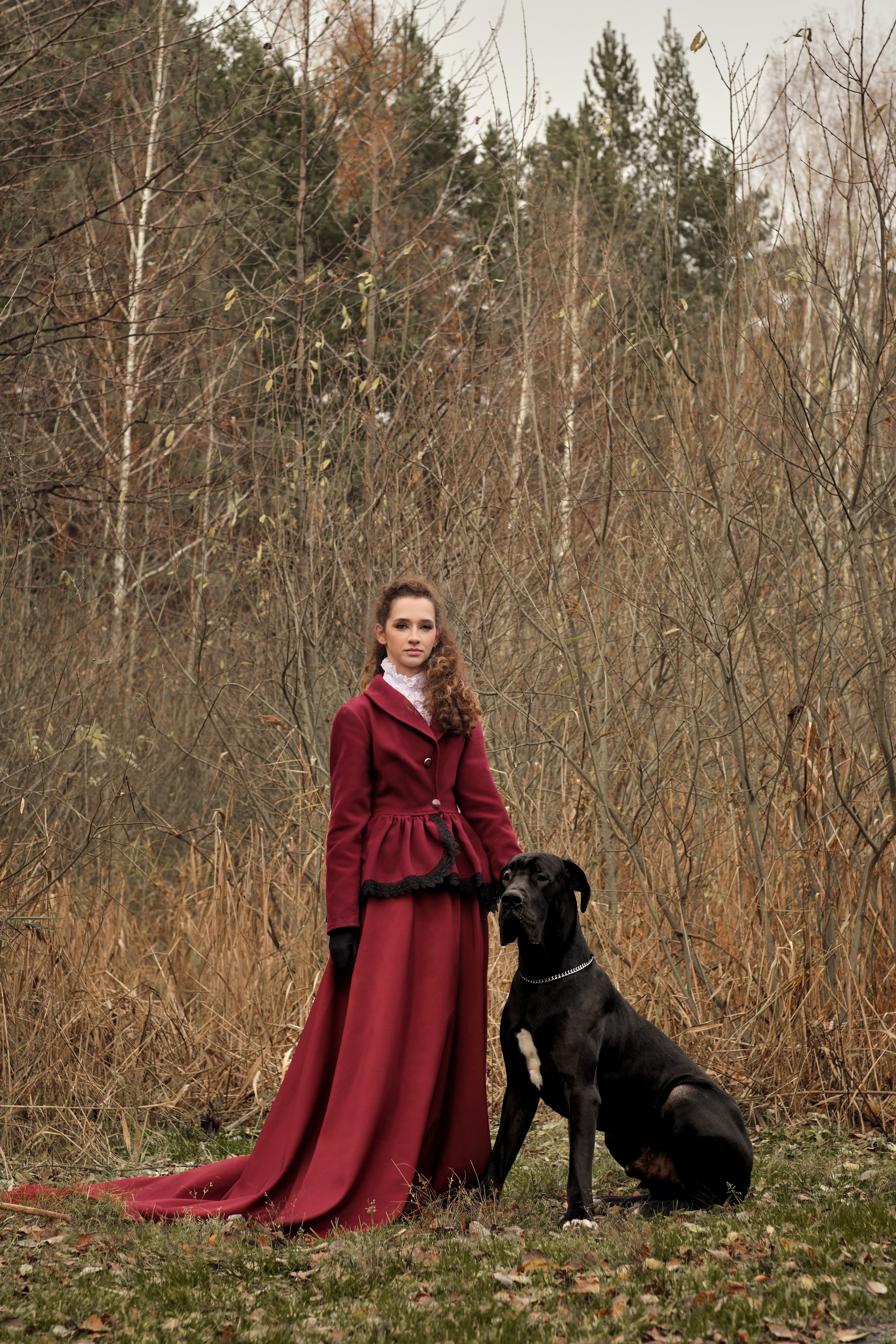 Анна, конная прогулка