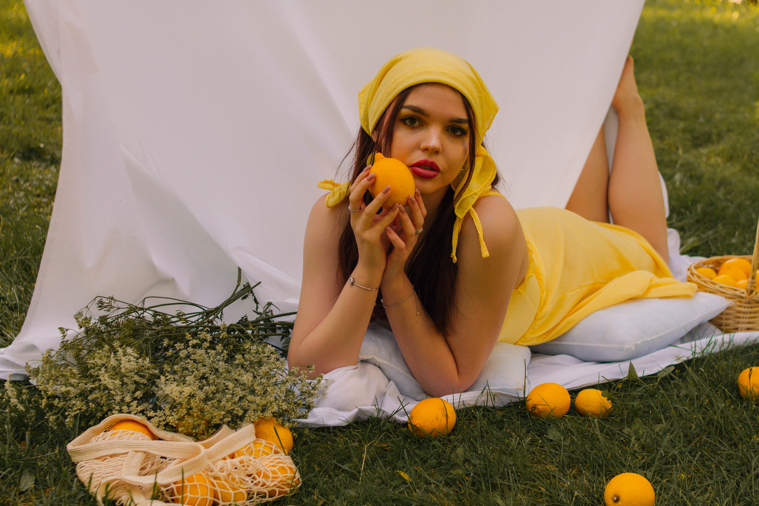 Лимоны в парке. Создадим шедевр? Виталина и её фотоискусство