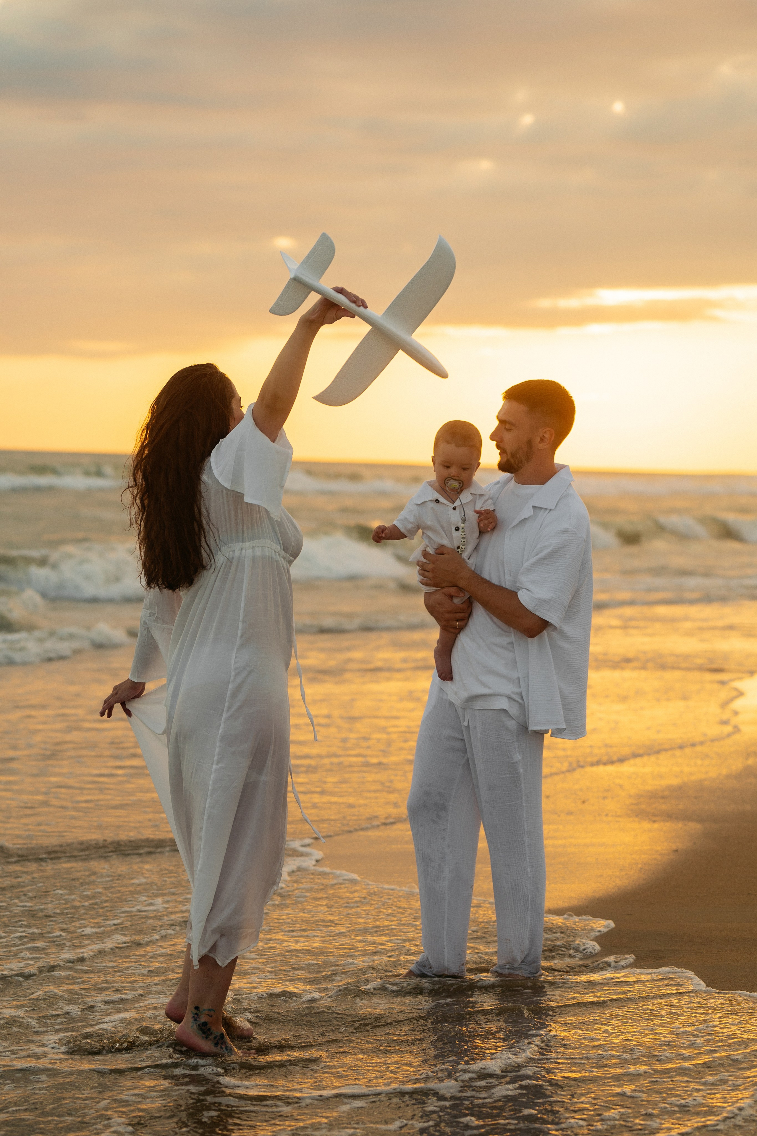 Семейная фотосессия на пляже Анапы – моменты радости и нежности