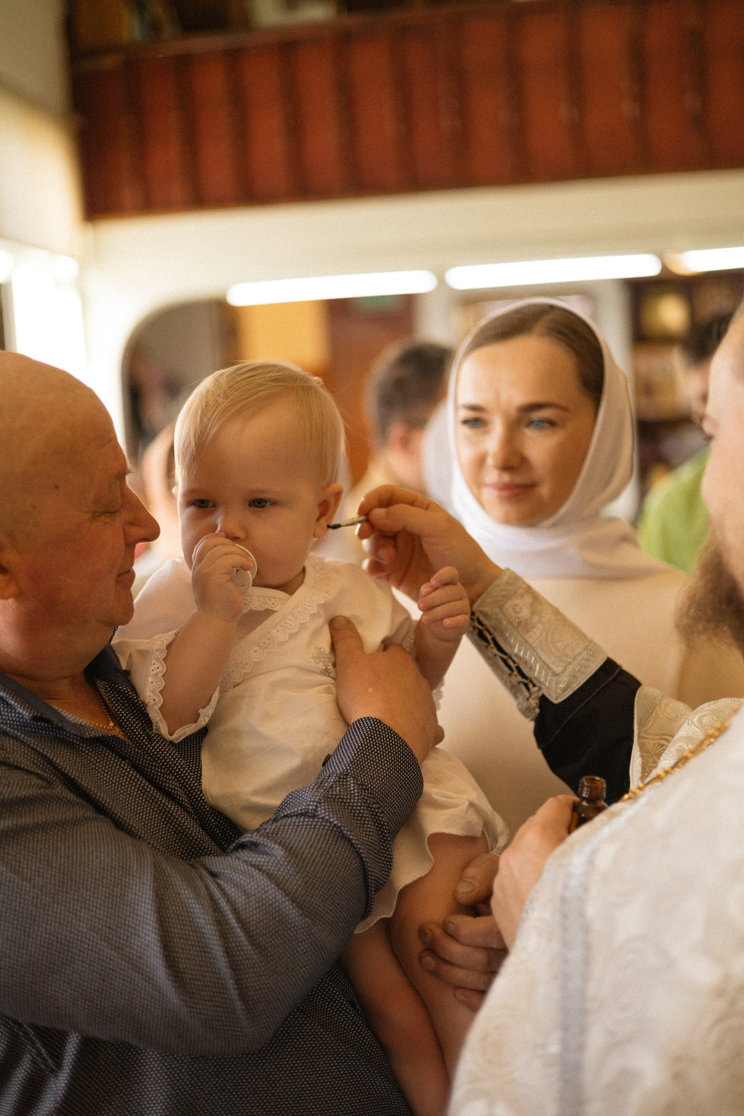 Крещение Лёвы. Фотограф в г. Чита