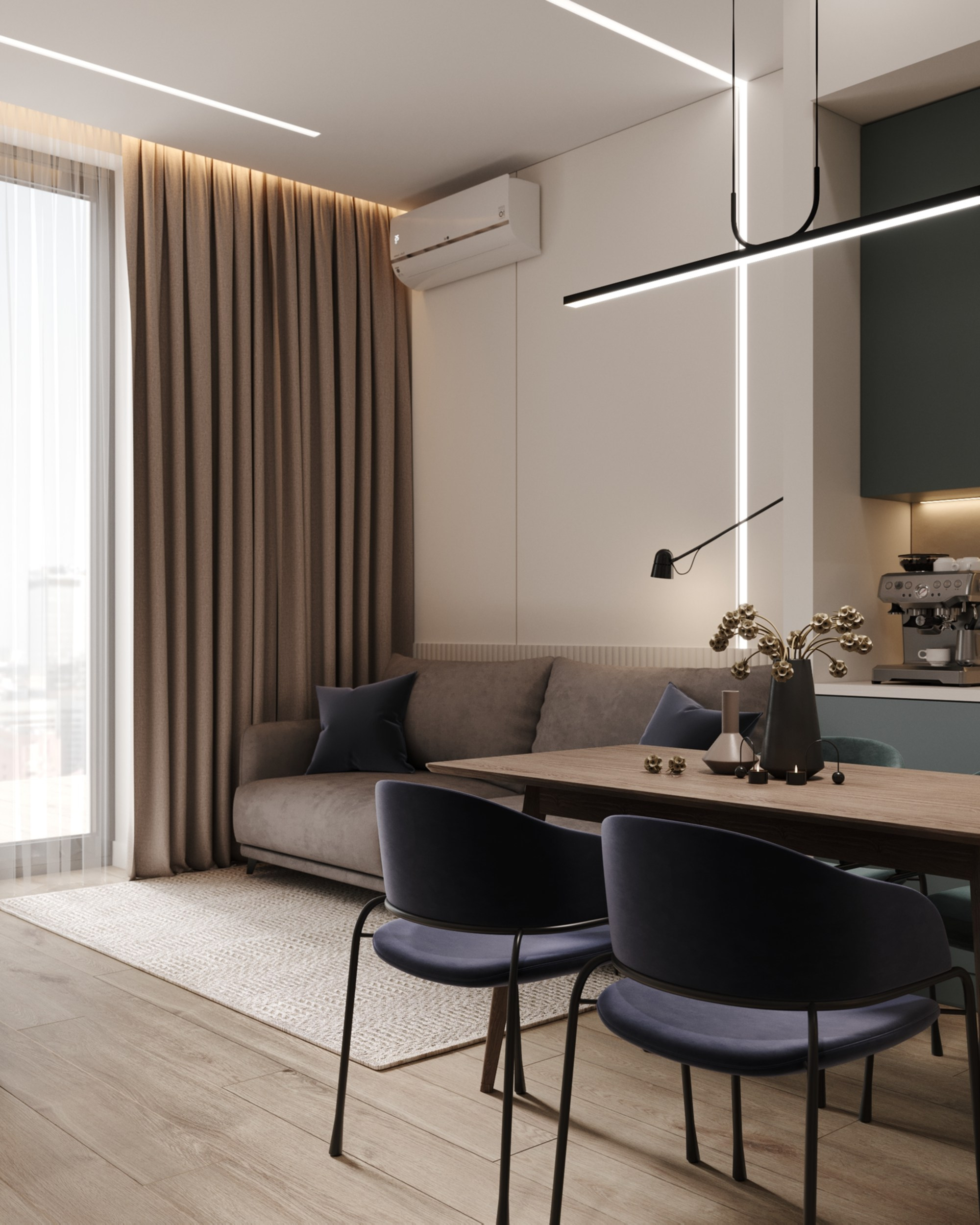 ЖК Almond | 70 m² | 2023. 3D Визуализатор Великородная Виктория