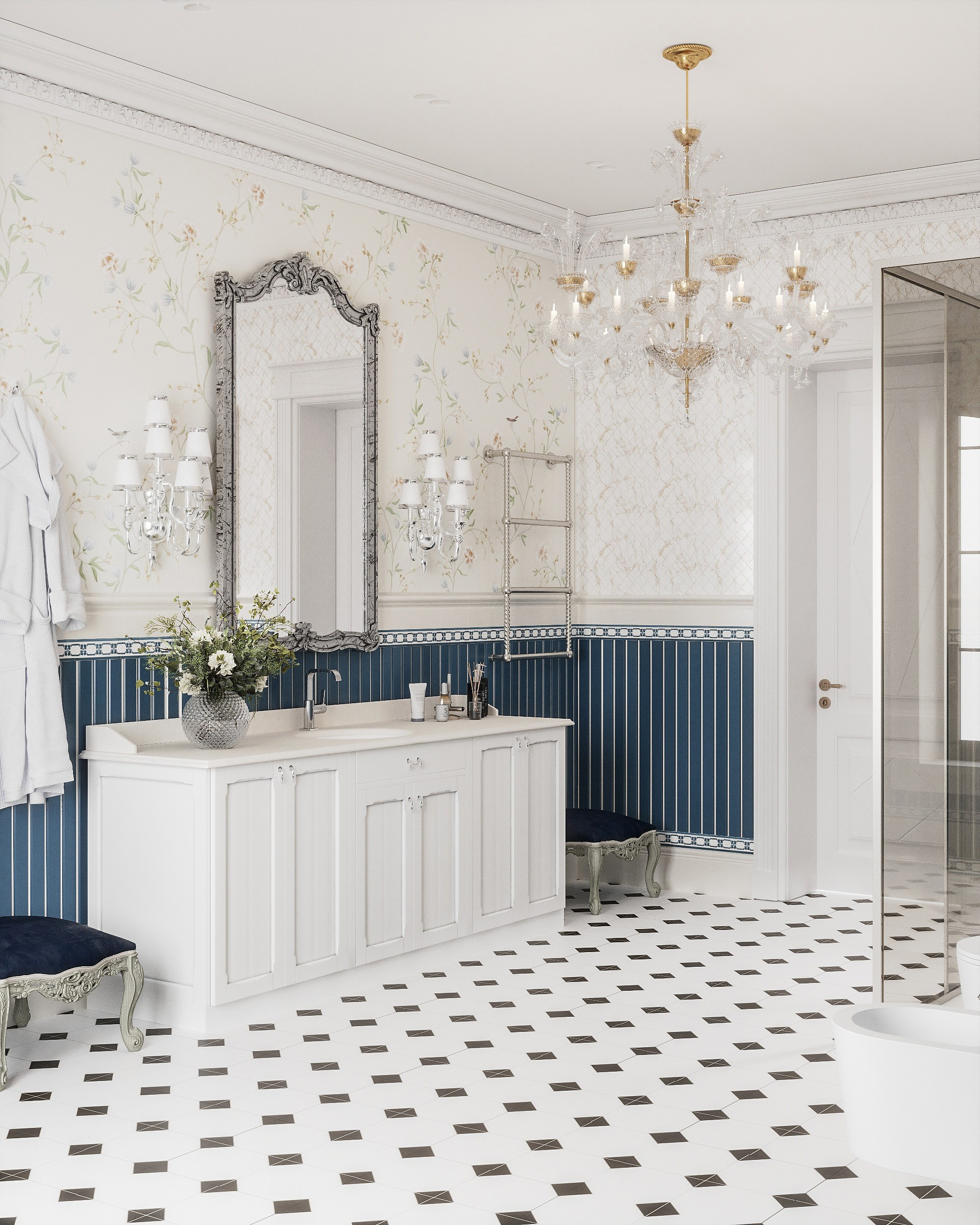 Provence house interior | 400 m² | 2025. 3D Визуализатор Великородная Виктория