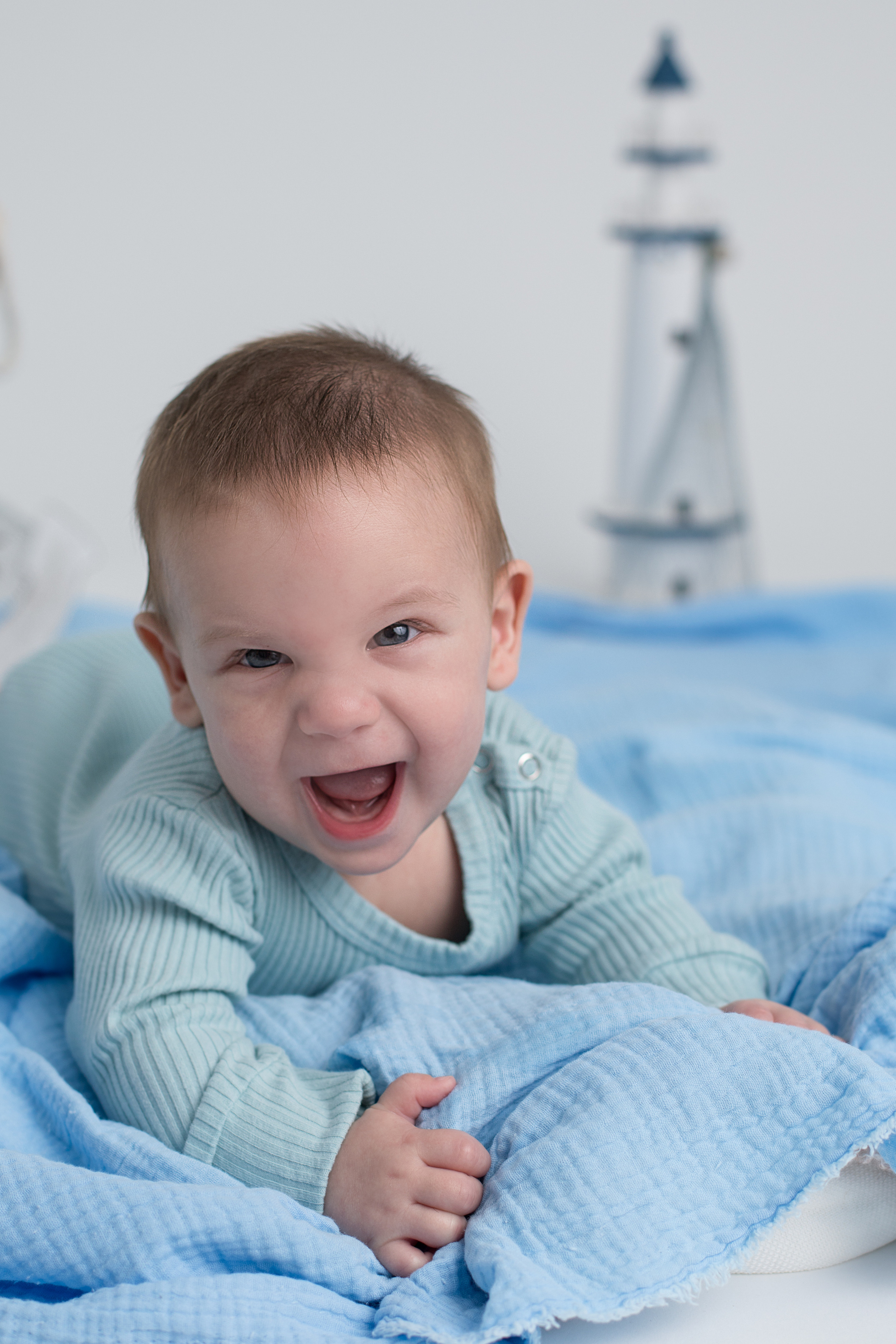 Егор 5 месяцев. Таня Пономарева — детский фотограф в Воронеже