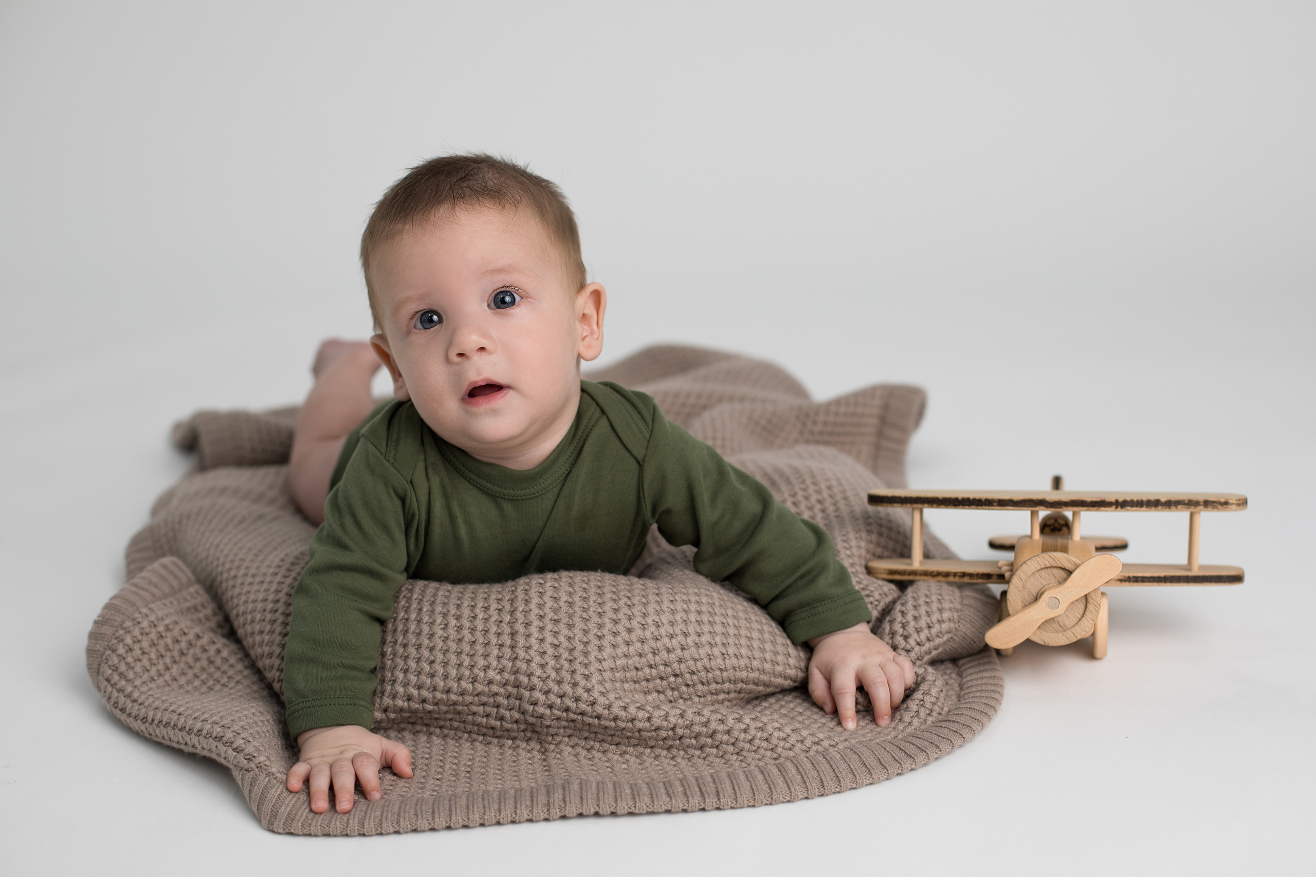 Егор 5 месяцев. Таня Пономарева — детский фотограф в Воронеже