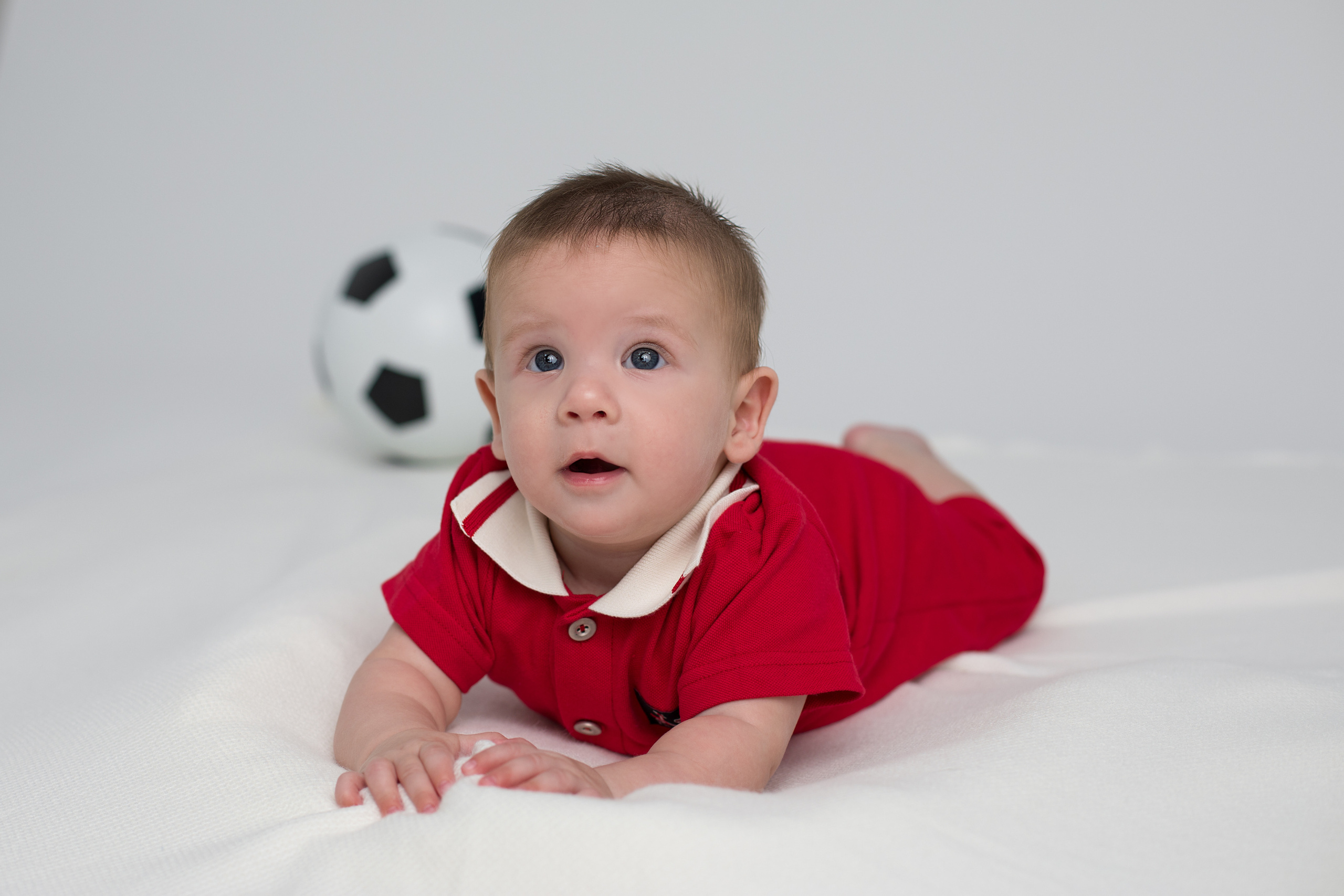 Егор 5 месяцев. Таня Пономарева — детский фотограф в Воронеже