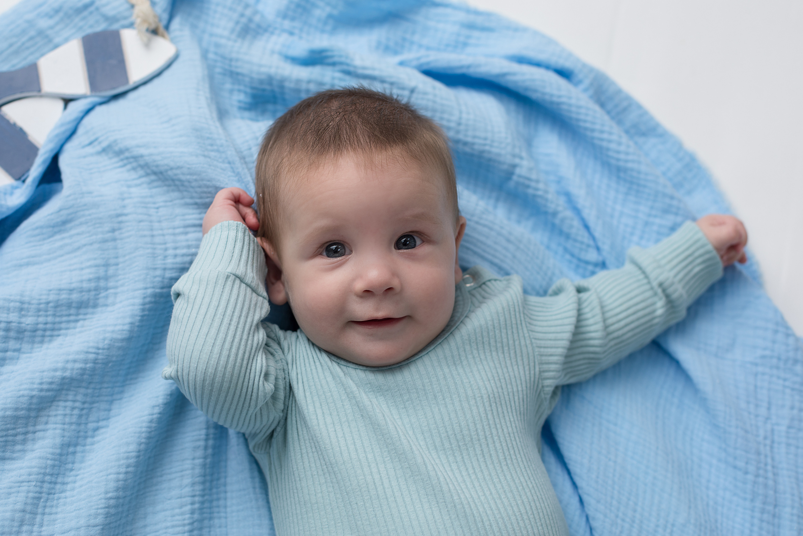 Егор 5 месяцев. Таня Пономарева — детский фотограф в Воронеже