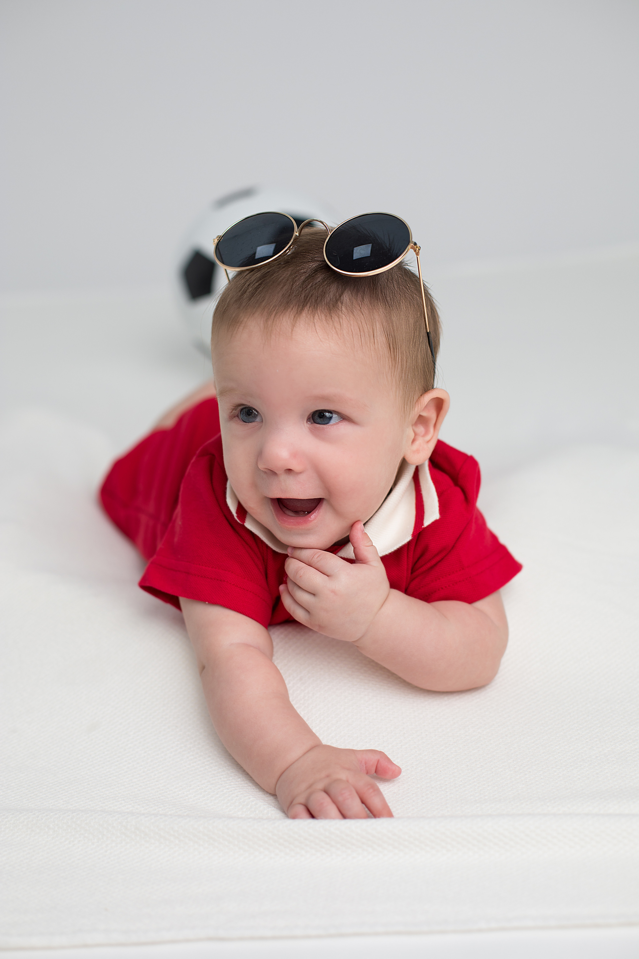 Егор 5 месяцев. Таня Пономарева — детский фотограф в Воронеже