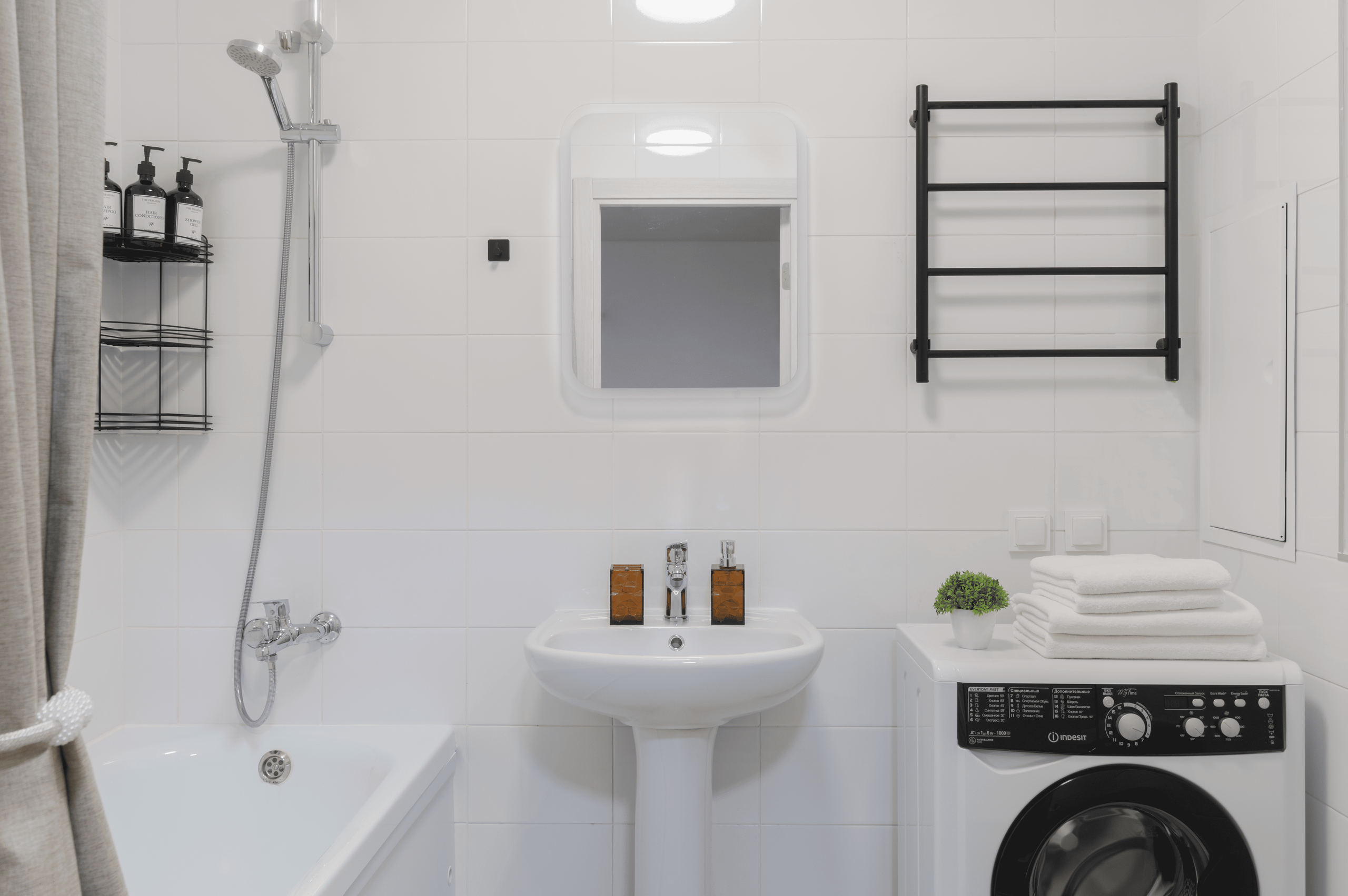 Съемка 1-к квартиры для посуточной аренды ЖК «Волга Парк». Интерьерный фотограф в Ярославле. Вероника Лазыкина