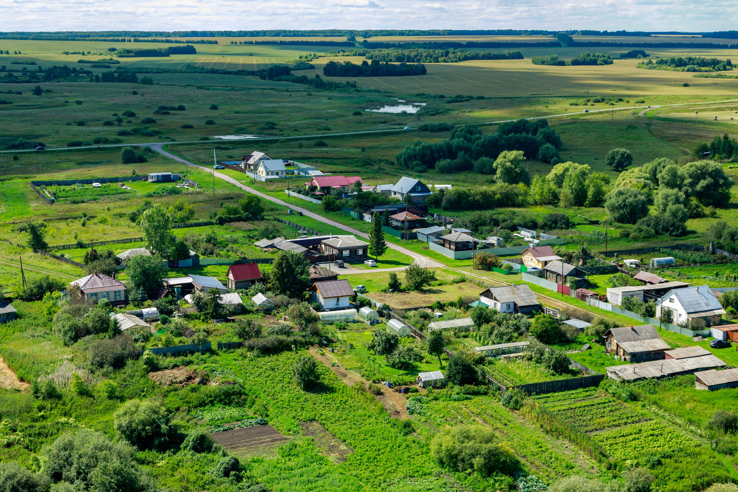Город с высоты птичьего полёта. Фотограф Андрей Гузеев