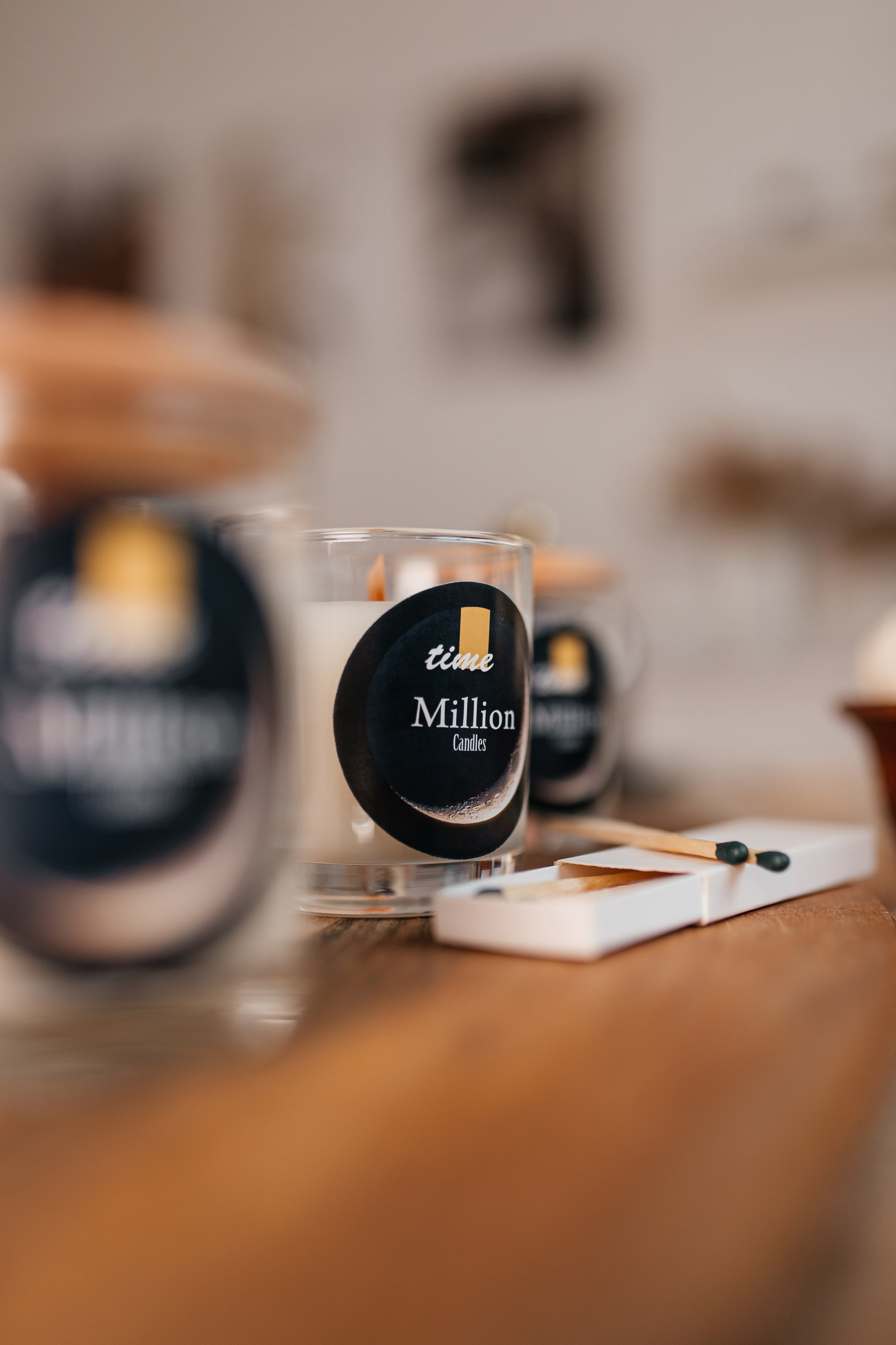 Time Million candles. 