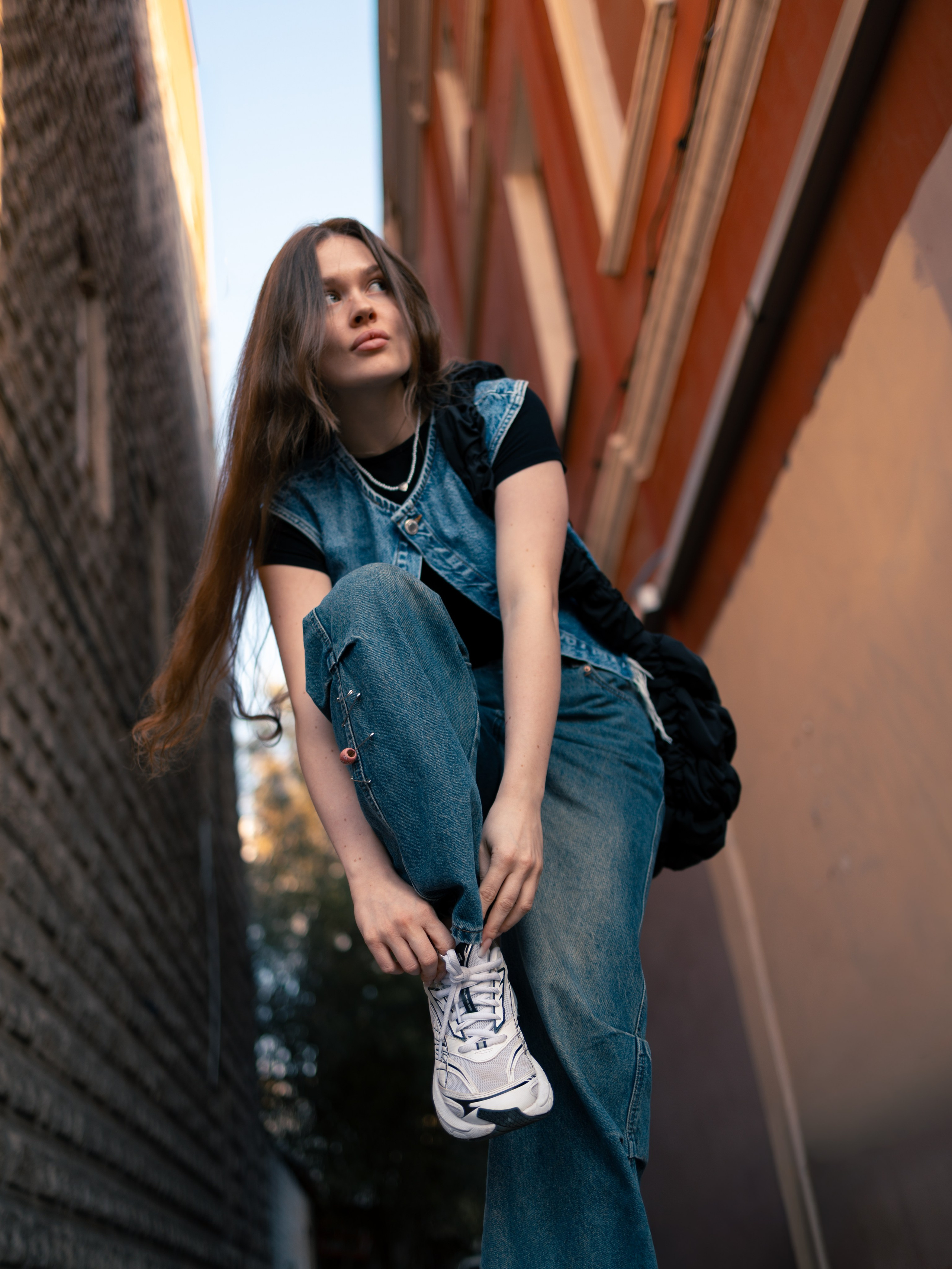 Богиня денима в городе. ElizabetArt — фотограф в Воронеже Елизавета Хлусова