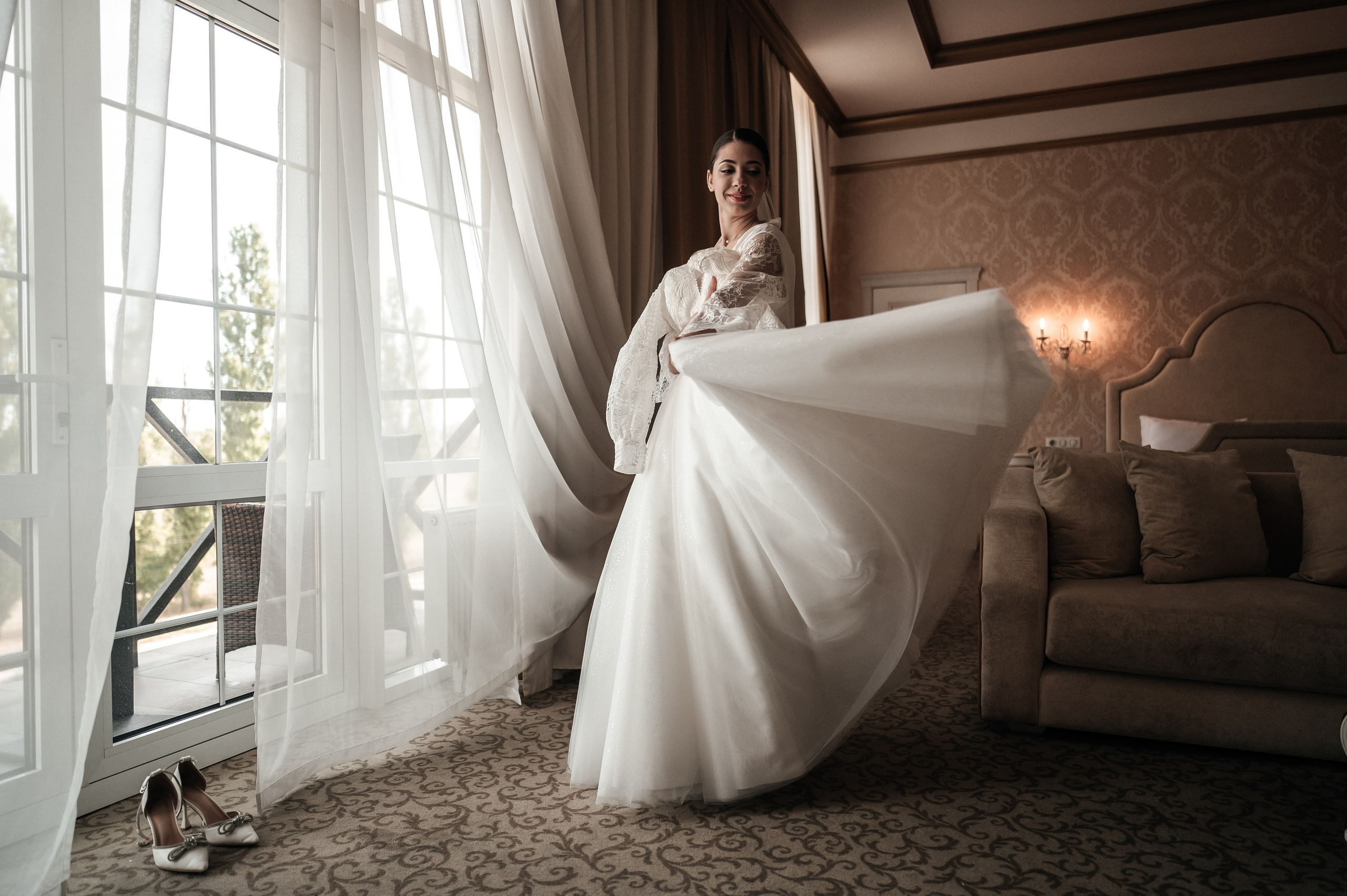 Максим и Наталья. Сборы, прогулка. Фотограф Екатерина Бочарникова